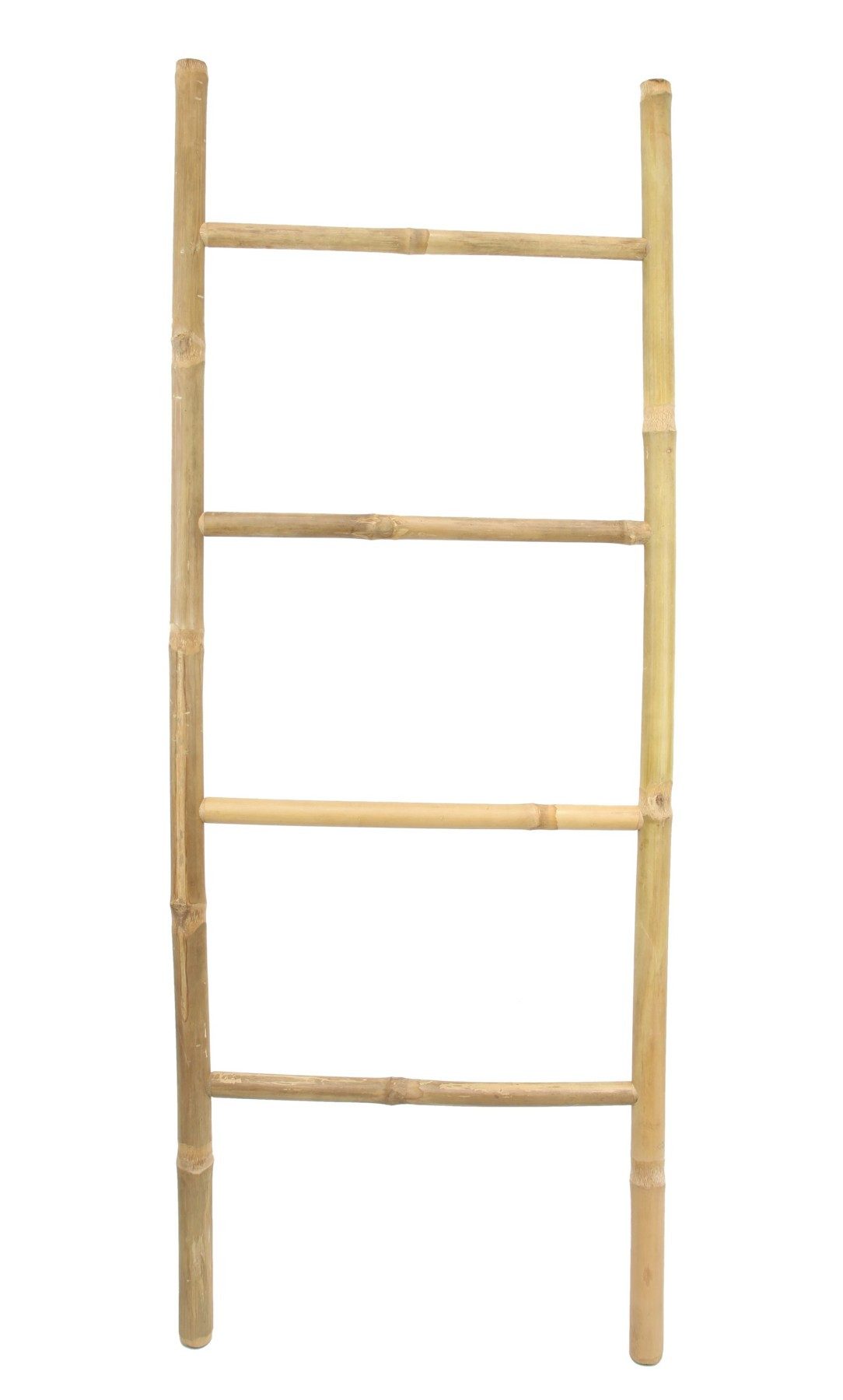 Dekoleidenschaft Dekoleiter "Tropical" aus Bambus, 115cm hoch, Handtuchhalt günstig online kaufen