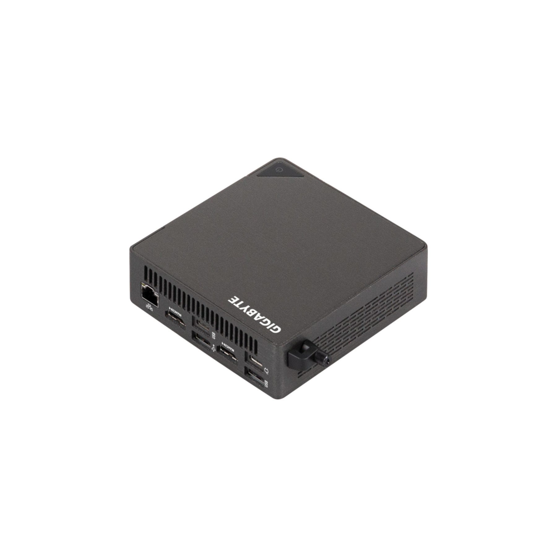 Gigabyte BRIX Core Ultra 7 255H Barebone-PC (Intel Core Ultra 7 255H, ARC 140T, 96 GB RAM, 0 GB SSD, Luftkuhlung)