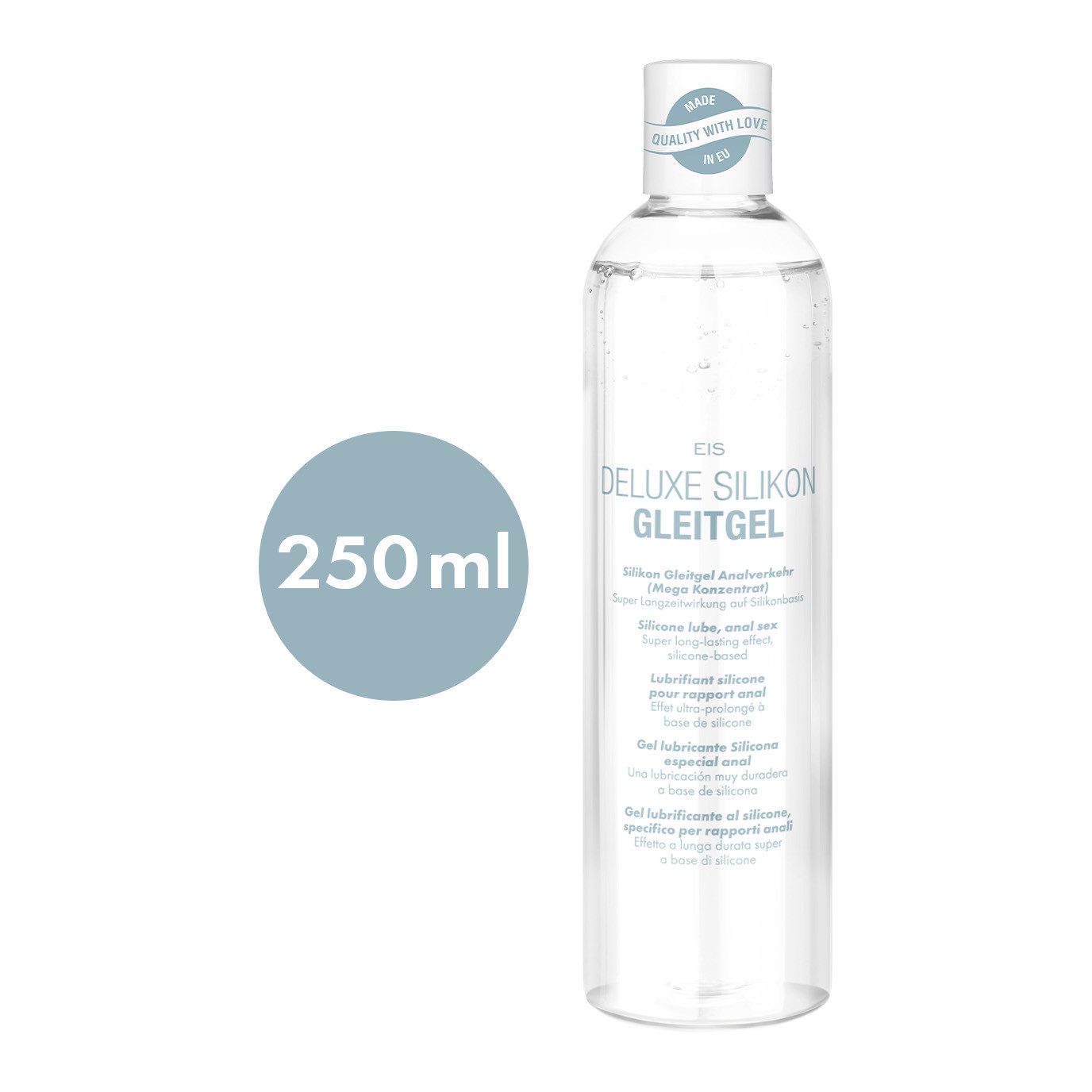 EIS Stimulationsgel EIS Deluxe Silikon Gleitgel, 250ml, silikonbasiert, für Analverkehr, 0-tlg.
