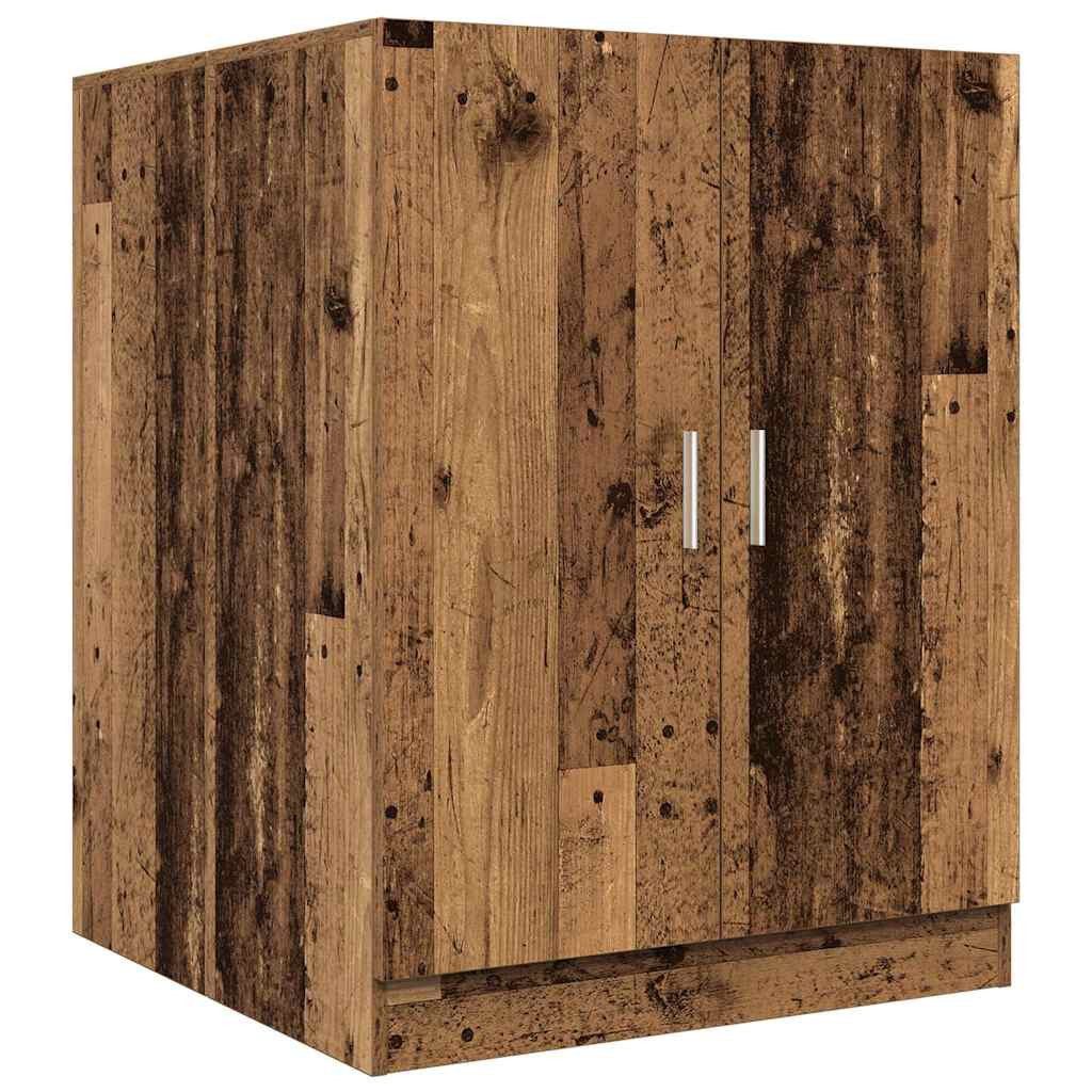 vidaXL Schrankmodule Waschmaschinenschrank Altholz-Optik 70,5x71,5x91,5 cm günstig online kaufen