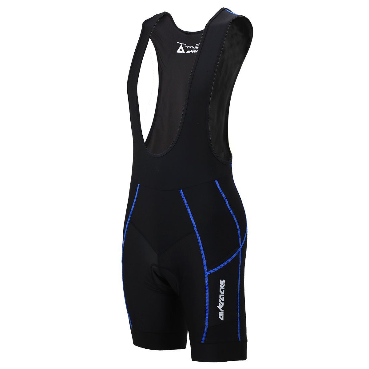 Airtracks Fahrradhose Herren Fahrradhose mit Träger Kurz Pro komfort Radhose mit 3D Air & Quick Dry Funktion » S M L XL XXL XXXL «