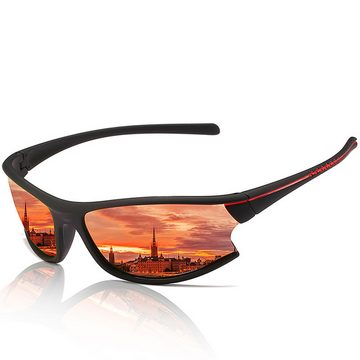 Fivejoy Sonnenbrille Polarisierte Sonnenbrille für Herren,Sport-Fahrradbrille, UV400-Schutz (1-St)