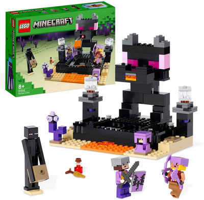 LEGO® Konstruktionsspielsteine Die End-Arena (21242), LEGO® Minecraft, (252 St), Made in Europe