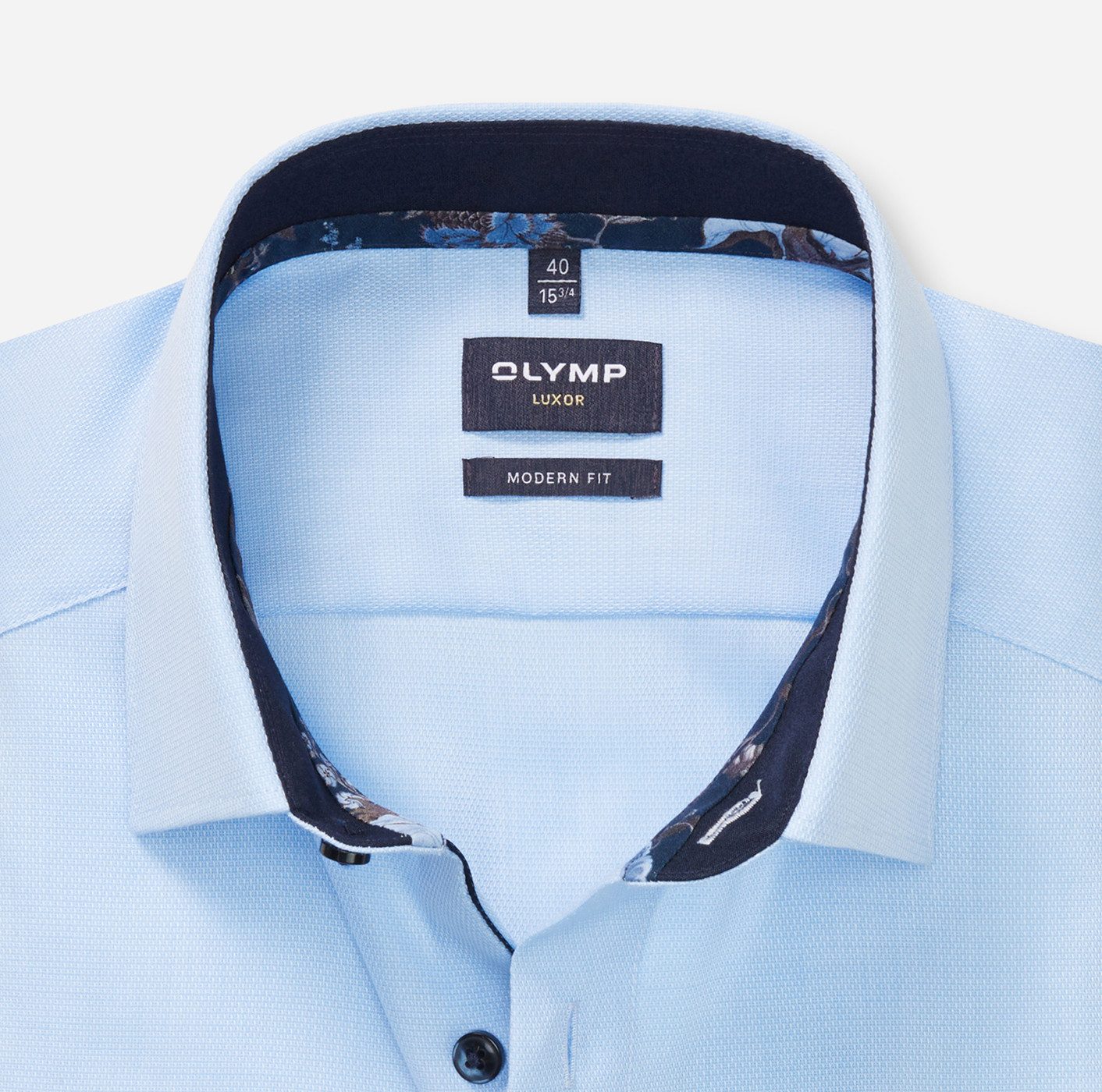 OLYMP Langarmhemd Luxor modern fit modern fit, New Kentkragen, Business Hemd, extra langer Arm