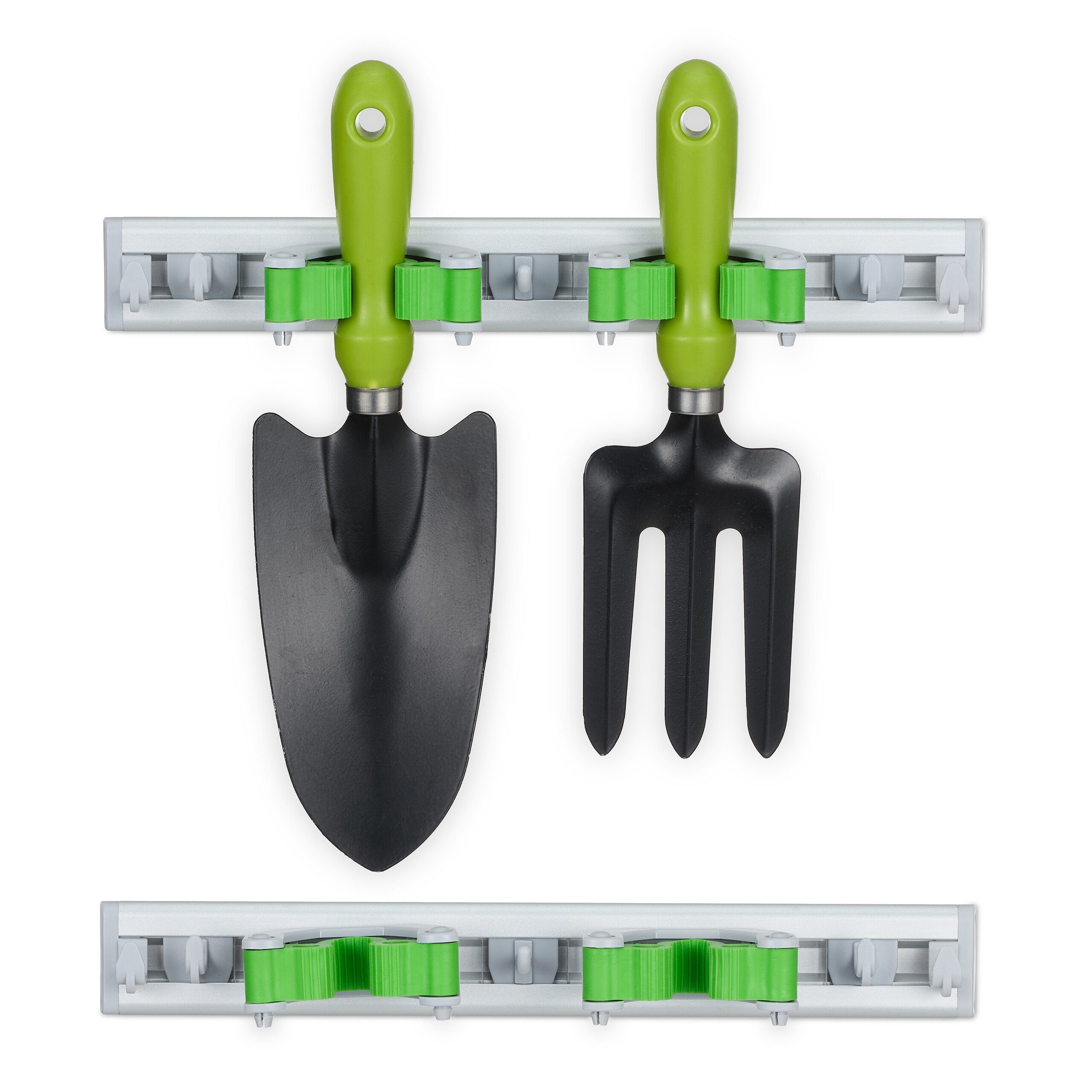 Gartengerätehalter Gerätehalter Wandhalterung 2er Set