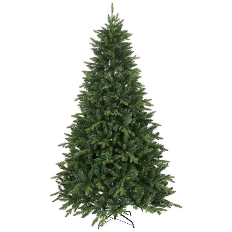 EGLO Künstlicher Weihnachtsbaum Bergen, Künstlicher Weihnachtsbaum, Christbaum zum Stecken, für Innen, 210 cm