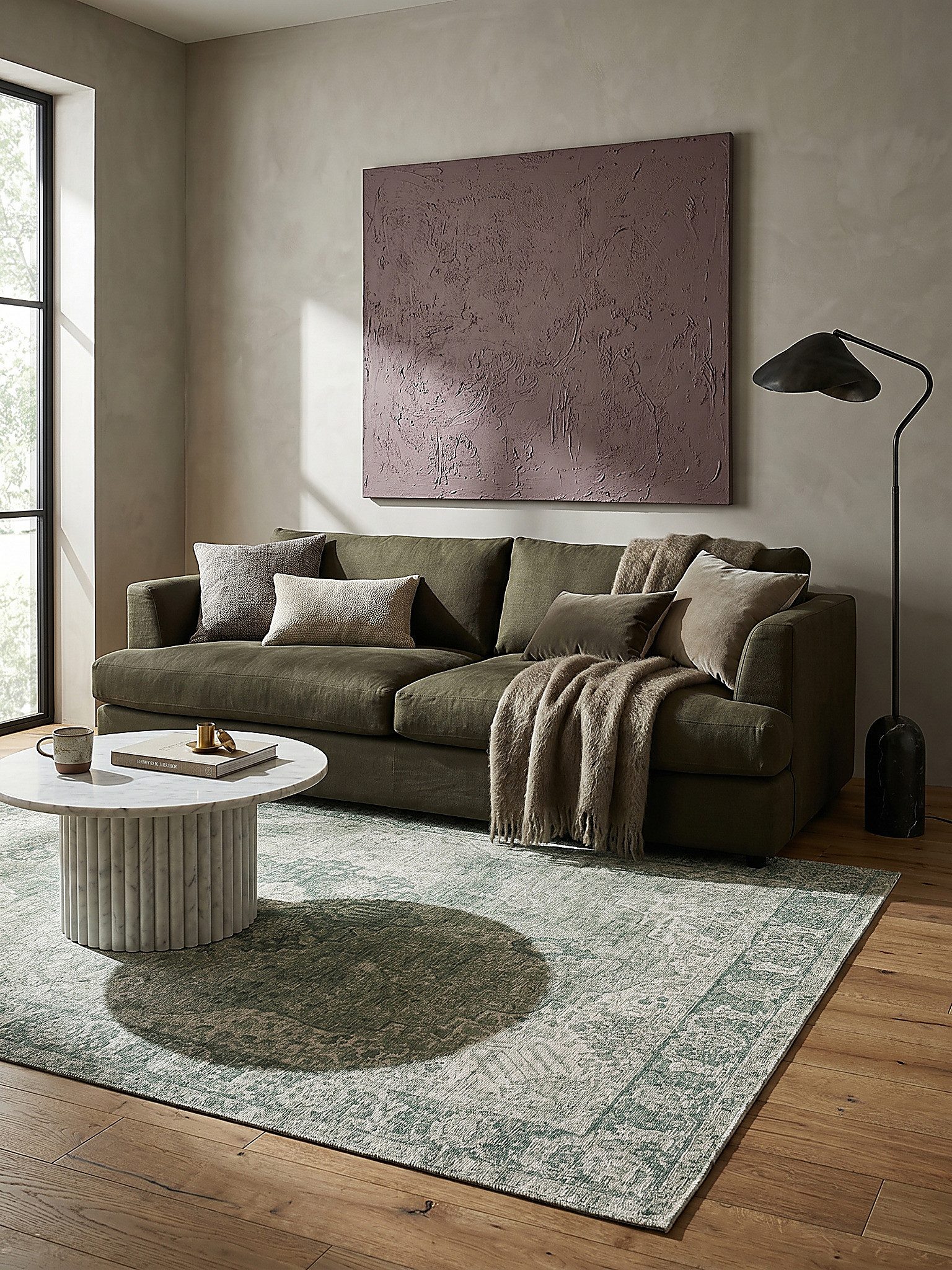KADIMA DESIGN Teppich COQUET Teppich Orient klassisch orientalisch mehrfarbig 120x170 Grün, Rechteckig, Höhe: 4 mm, Acryl-Mischung, farbenfroh, strapazierfähig, Wohnzimmer, Schlafzimmer