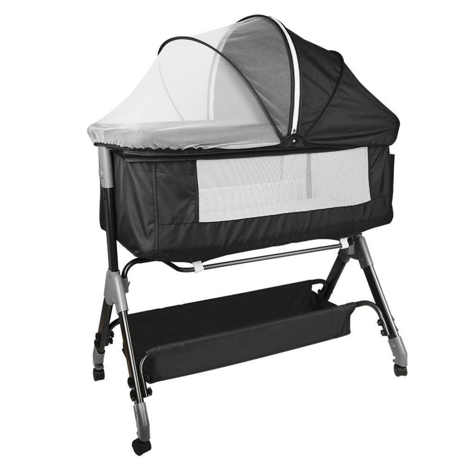 LuxusKollektion Beistellbett 3in1 Kinderbett Cododo mit Matratze