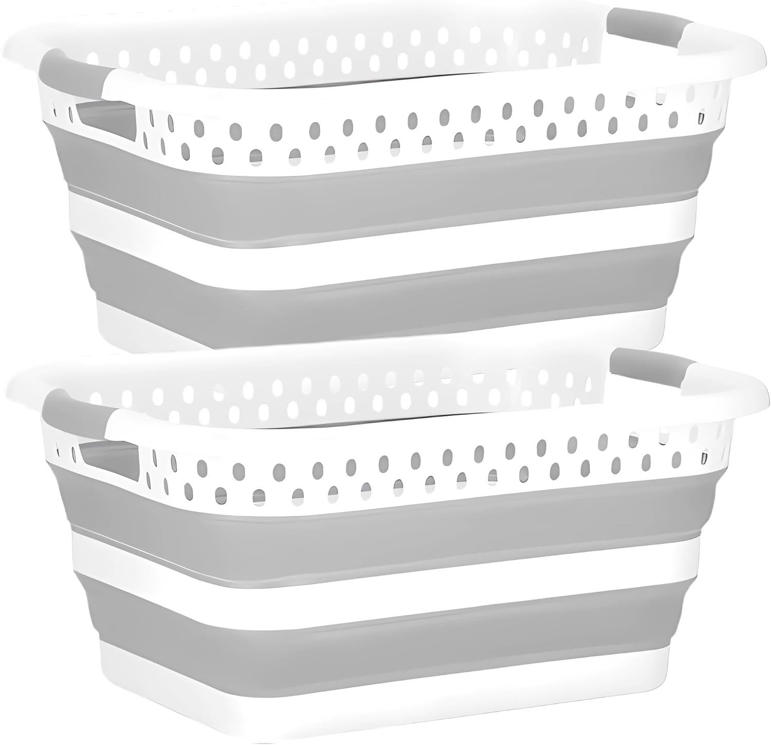 König Design Wäschekorb faltbar Wäschesammler Wäschebox Wäschetonne Organiz günstig online kaufen