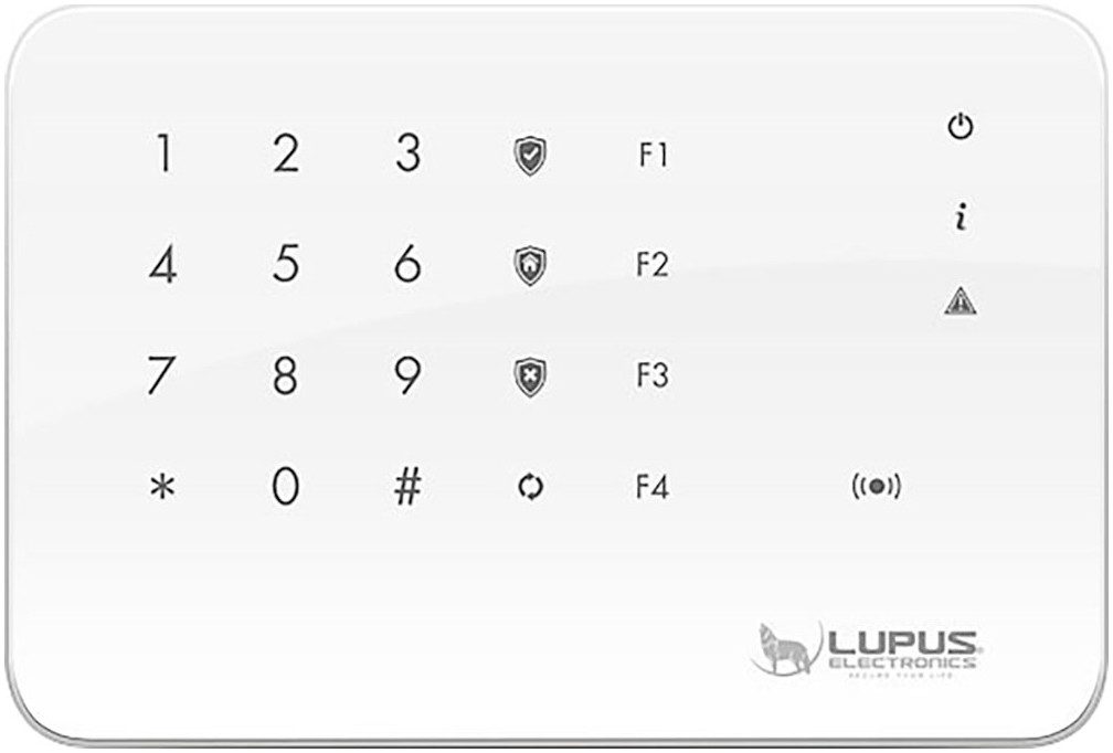 LUPUS ELECTRONICS Outdoorkeypad V2 Smart-Home-Steuerelement