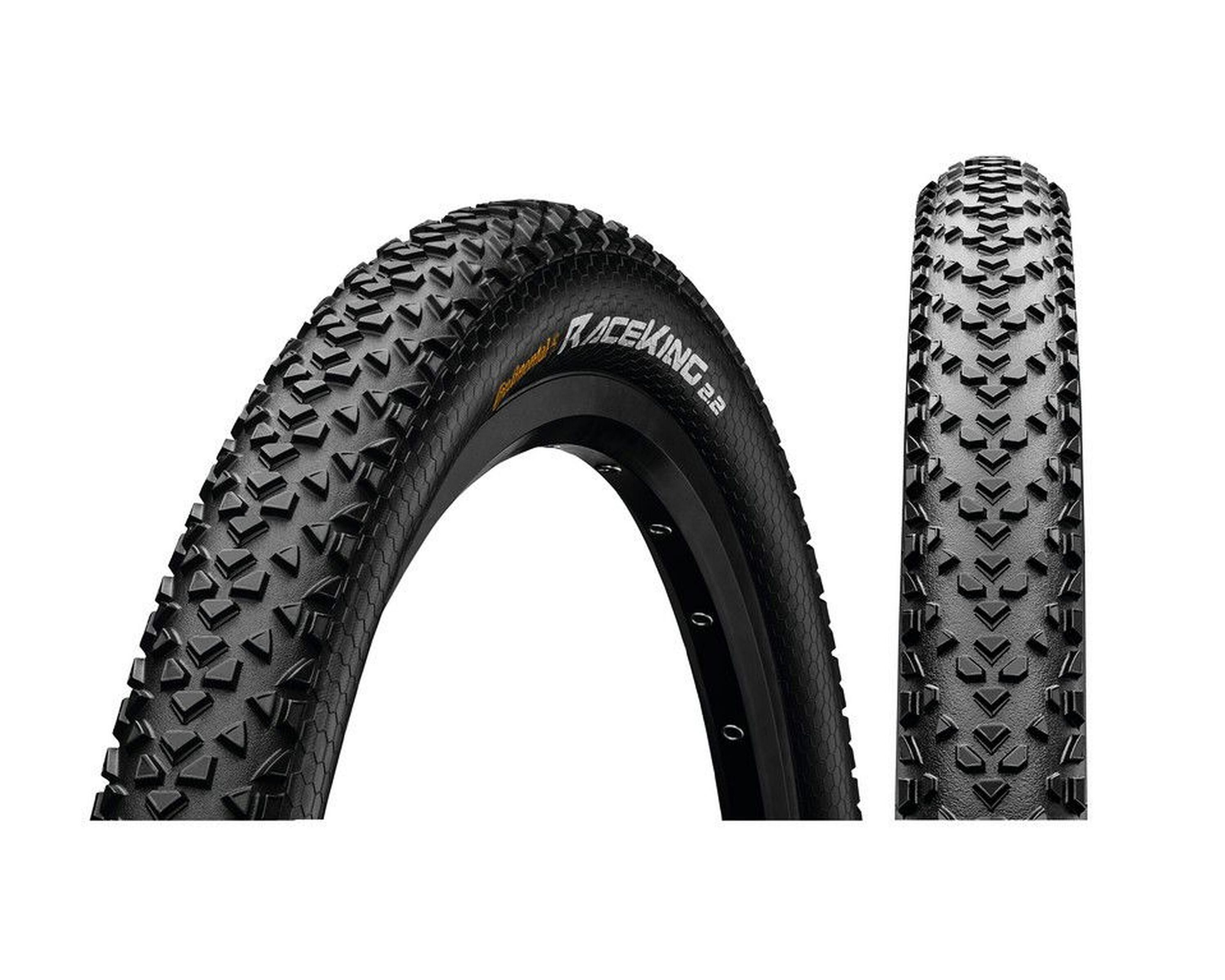 CONTINENTAL Fahrradreifen, MTB- Fahrradreifen Race King 2.0/2.2 2er-Set,29x2.00" 50-622