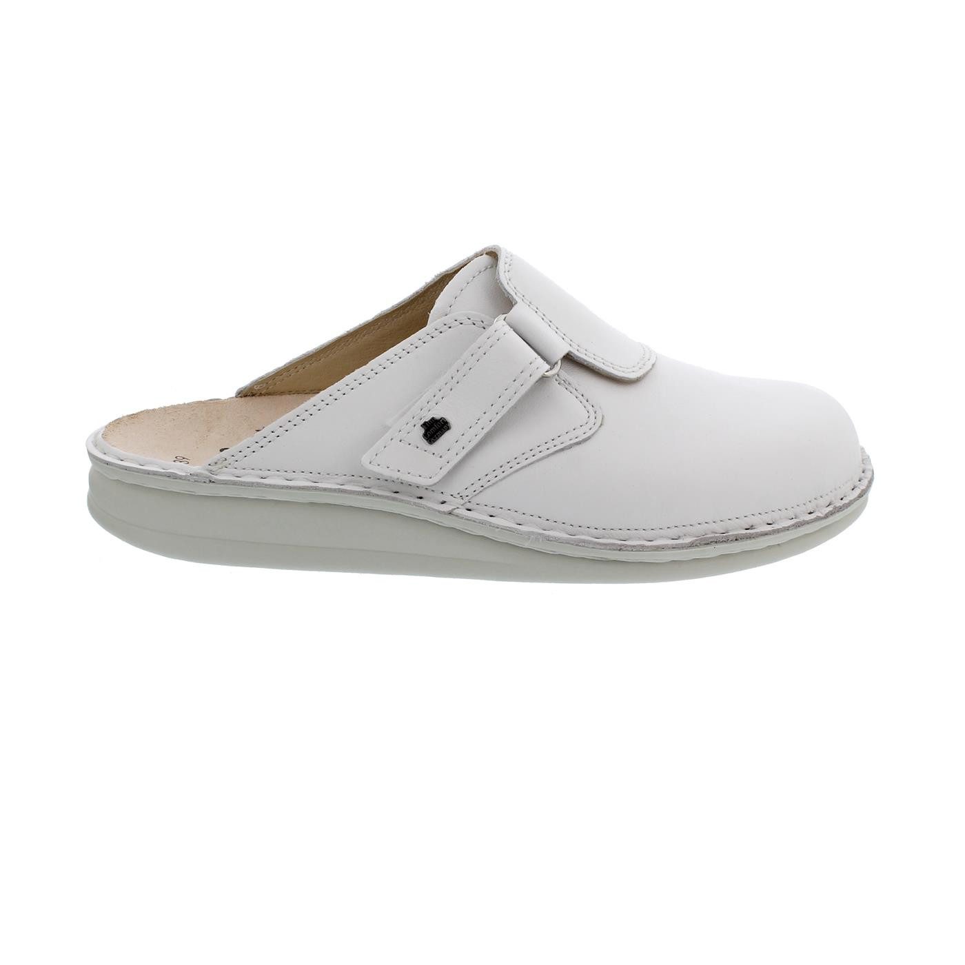 Finn Comfort Finn Comfort Venedig Clog, Nappa Leder, weiss, CLASSIC Linie, günstig online kaufen
