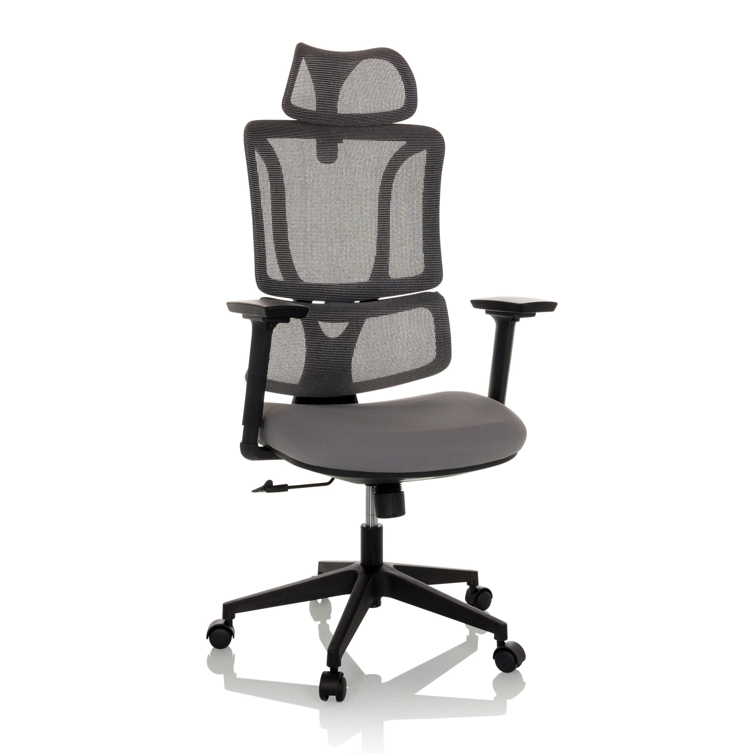 MyBuero Drehstuhl Home Office Bürostuhl Ergomy Stoff / Netzstoff (1 St), Schreibtischsessel, Drehbarer Schreibtischstuhl