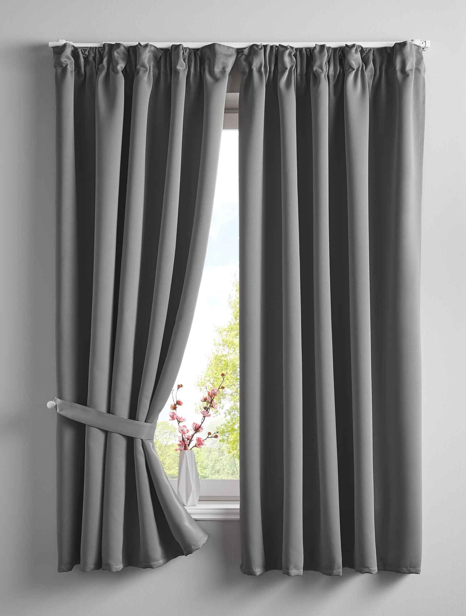Gardinenbox Vorhang (2 St), verdecketeSchlaufen, verdunkelnd, Blickdicht »N günstig online kaufen