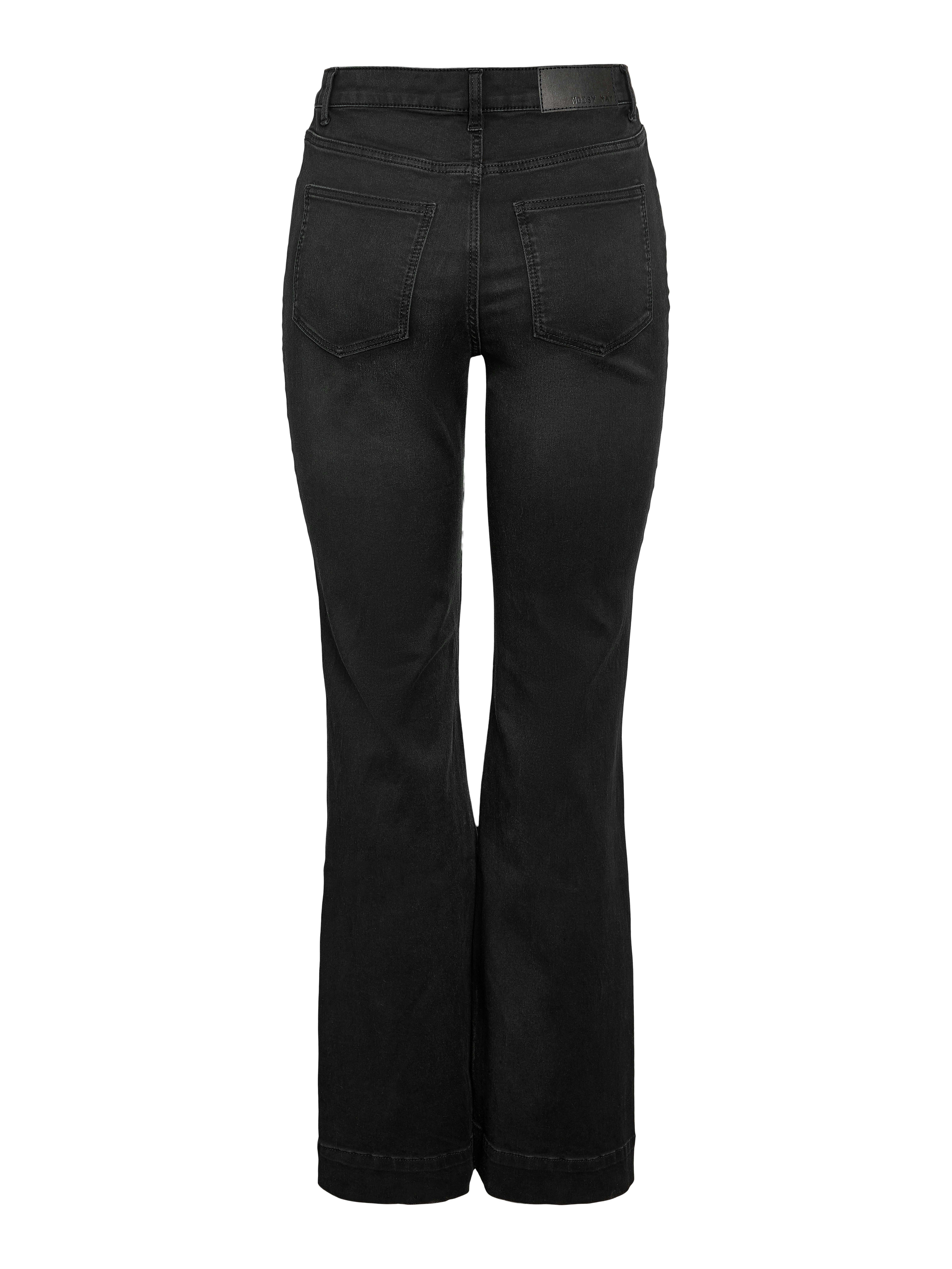 Noisy may Slim-fit-Jeans NMROOXY HW FLARE JEANS VI581BL NOOS