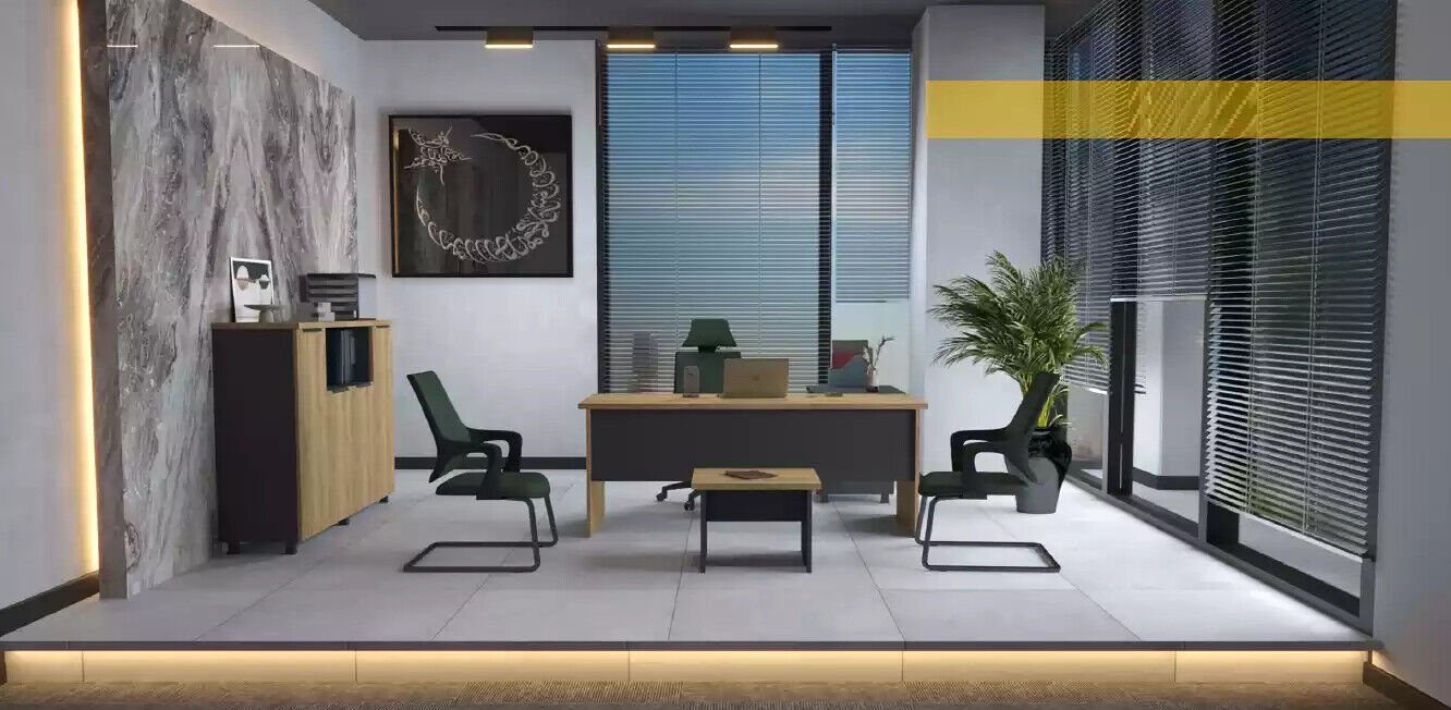 Schreibtisch), Made Design nur Chef Zimmer Europa 1x Modern JVmoebel Eckschreibtisch (1-St., Eckschreibtisch Büroeinrichtung in Schreibtisch