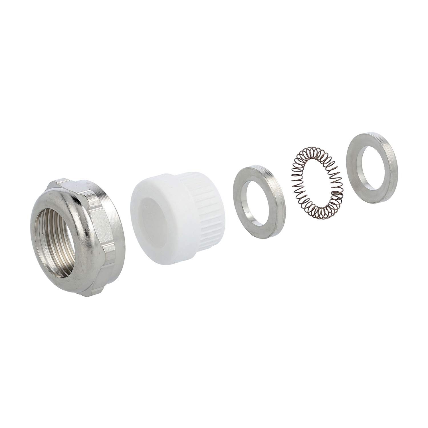 Harting Schlauchverschraubung Titel:Q-Halbverschraubung EMV M25x1,5 Metall Schirmdurchmesser 6,0mm