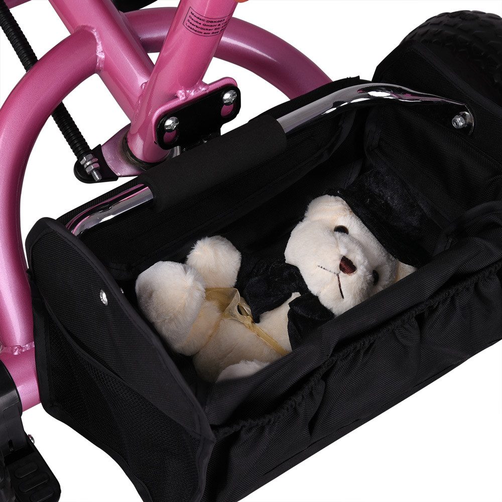 Spielwerk Dreirad-Kinderwagen, Dach Sicherheitsgurt Schubstange verstellbare Fußablage – Bild 4 von 5