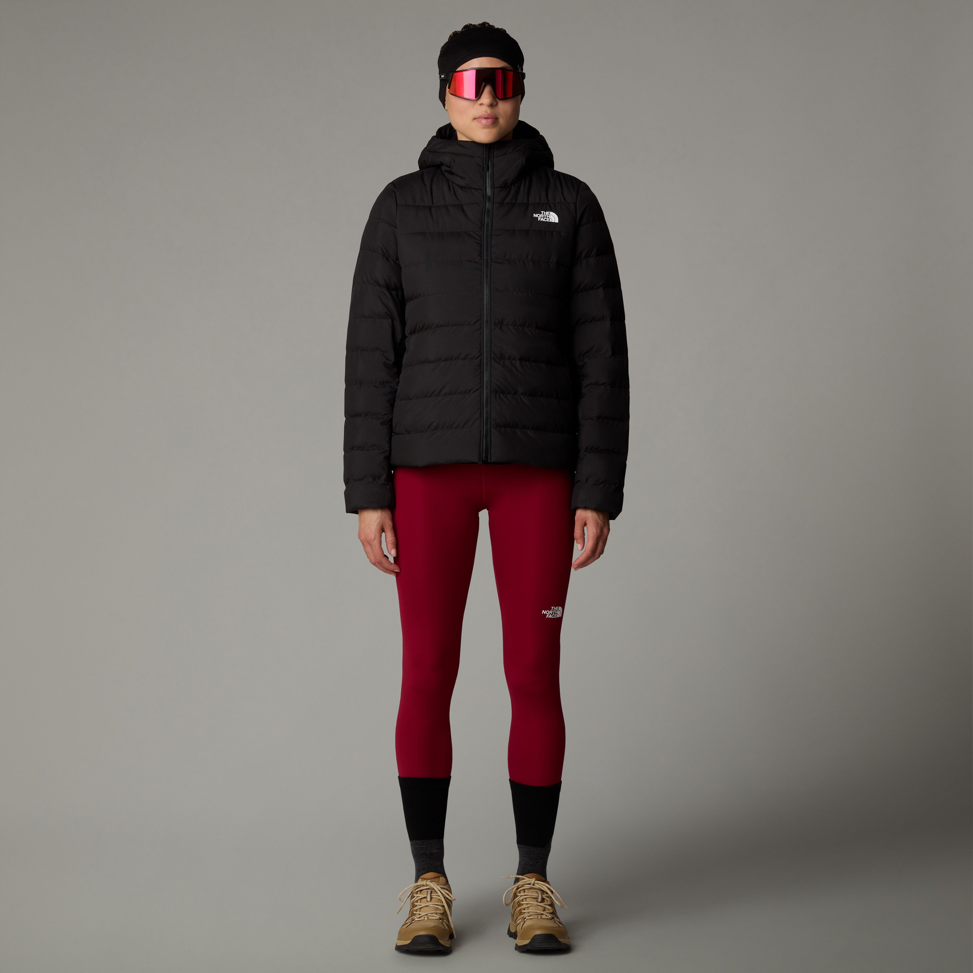 The North Face Funktionsjacke W ACONCAGUA 3 HOODIE mit Kapuze und Kordelzug, hochschließender Kragen, wasserabweisend