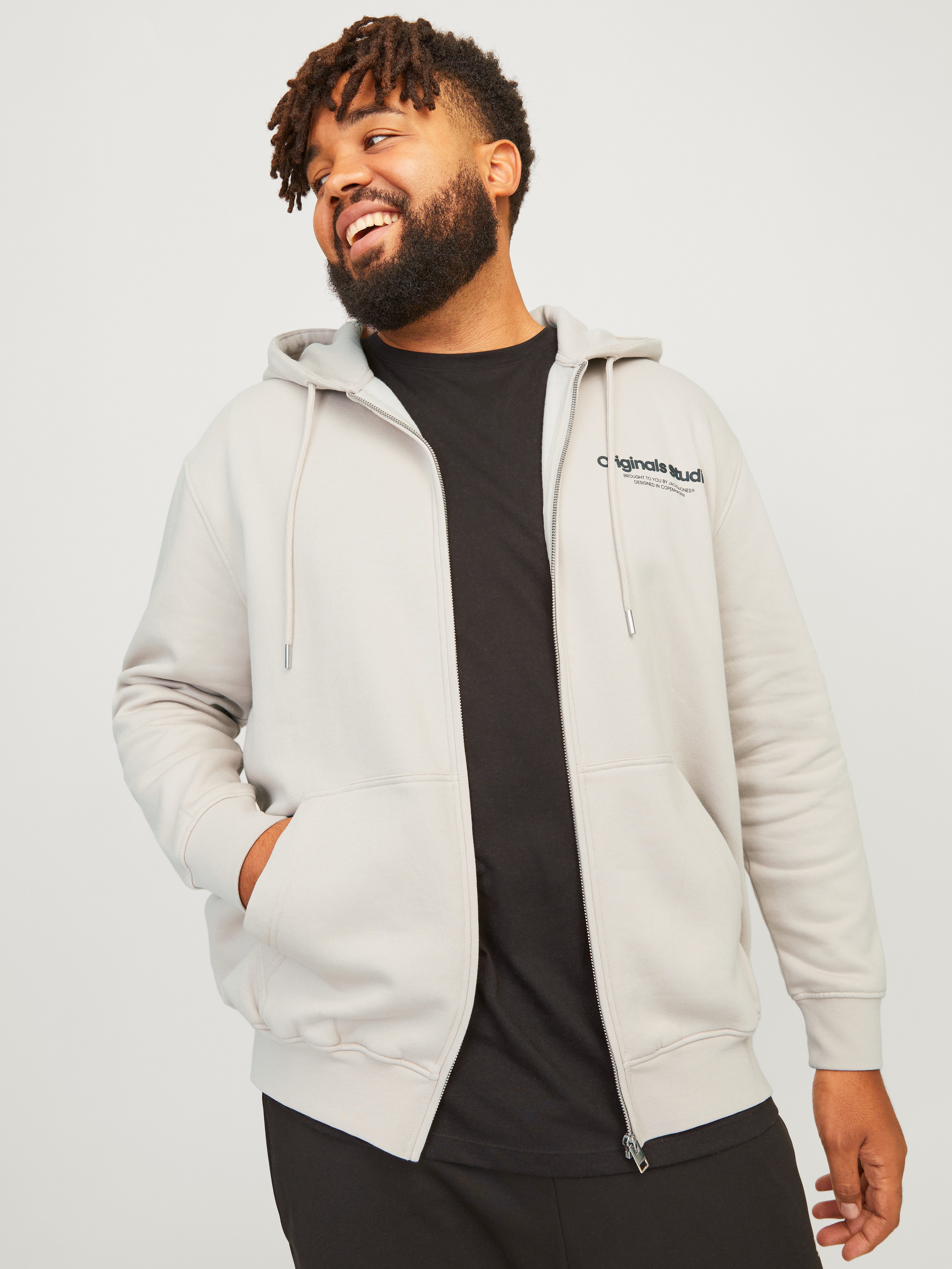 Jack & Jones PlusSize Kapuzensweatjacke JORVESTERBRO günstig online kaufen