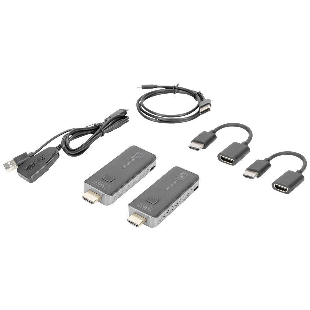 x DS-55319 HDMI-Funkübertragung Funkgerät 1920 GHz Digitus 50 Digitus (Set) 1080 5 Pix m