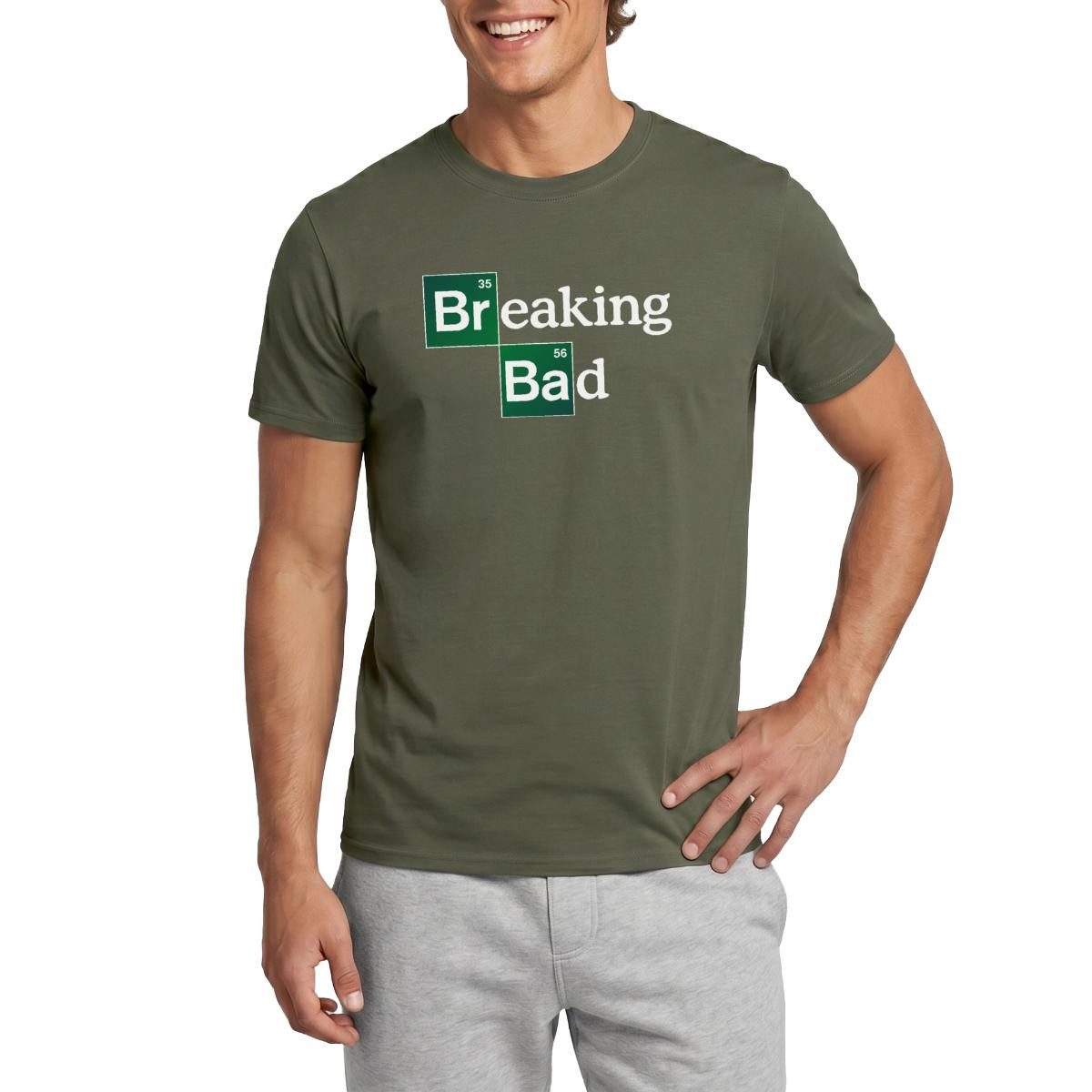 T-Shirt Breaking Bad Logo Brom & Barium Männer T-Shirt