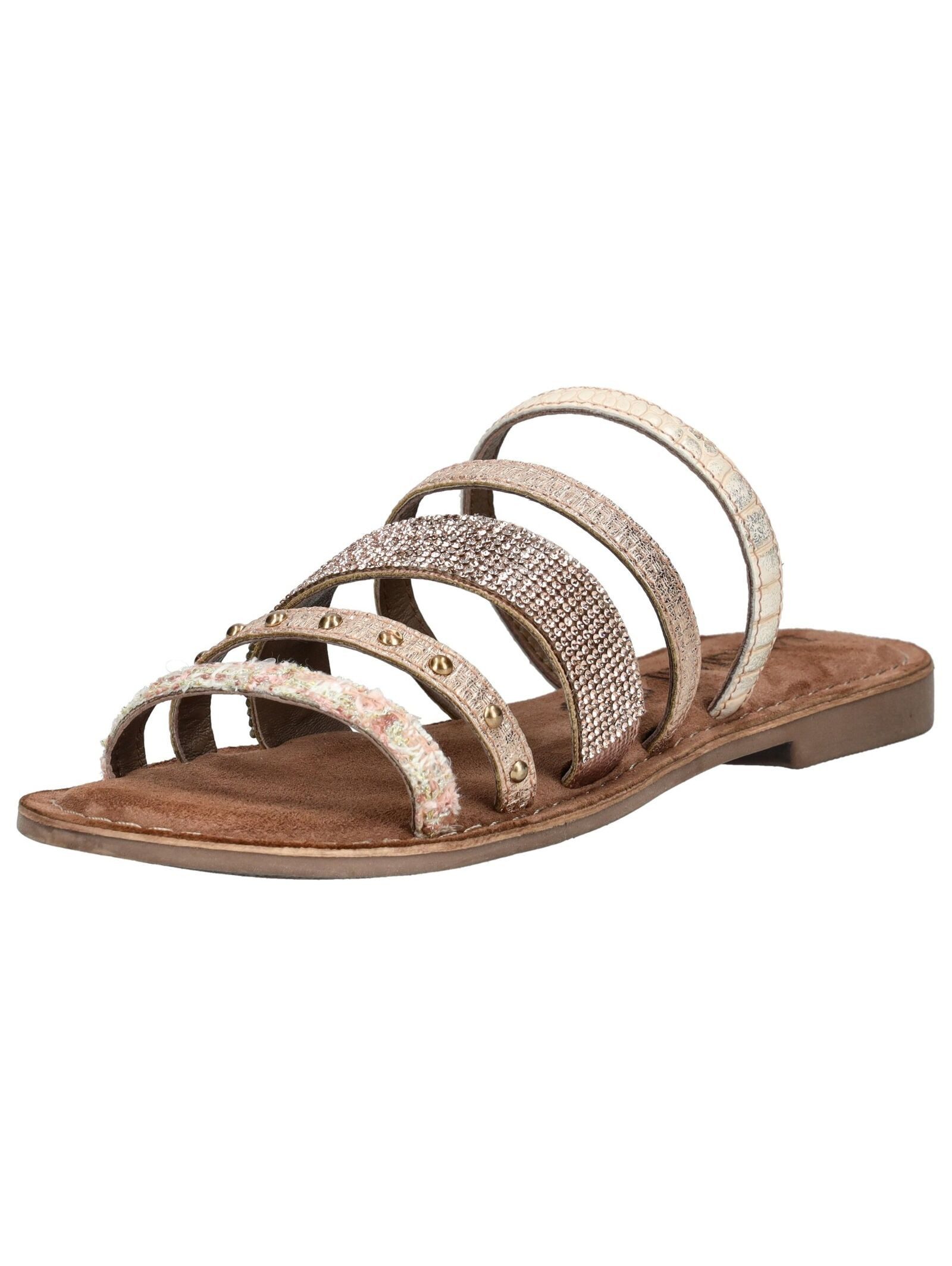 Lazamani Lazamani Pantoletten Leder Pantolette