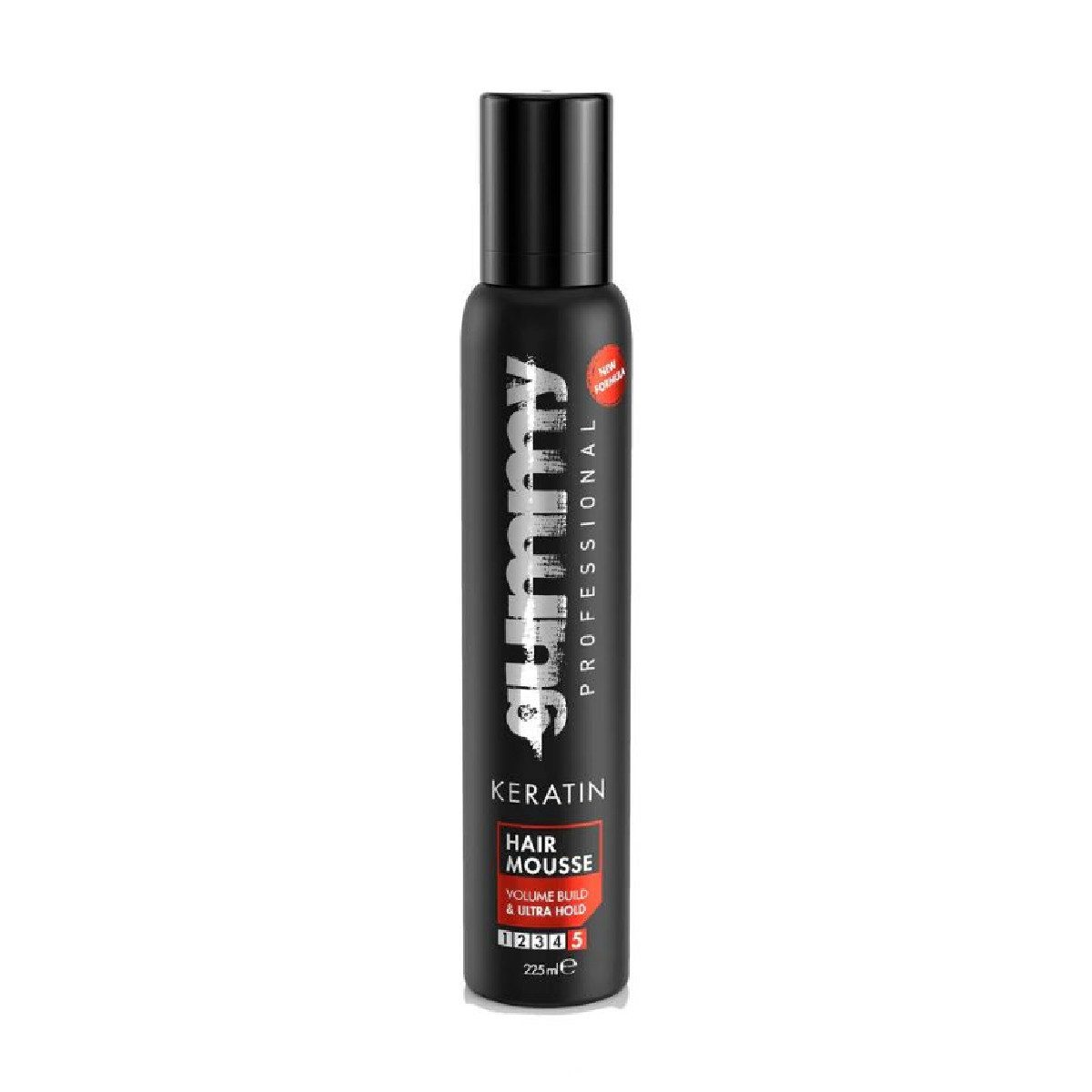 Gummy Professional Haarschaum Hair Mousse Schaumfestiger Keratin Ultra Hold 225ml