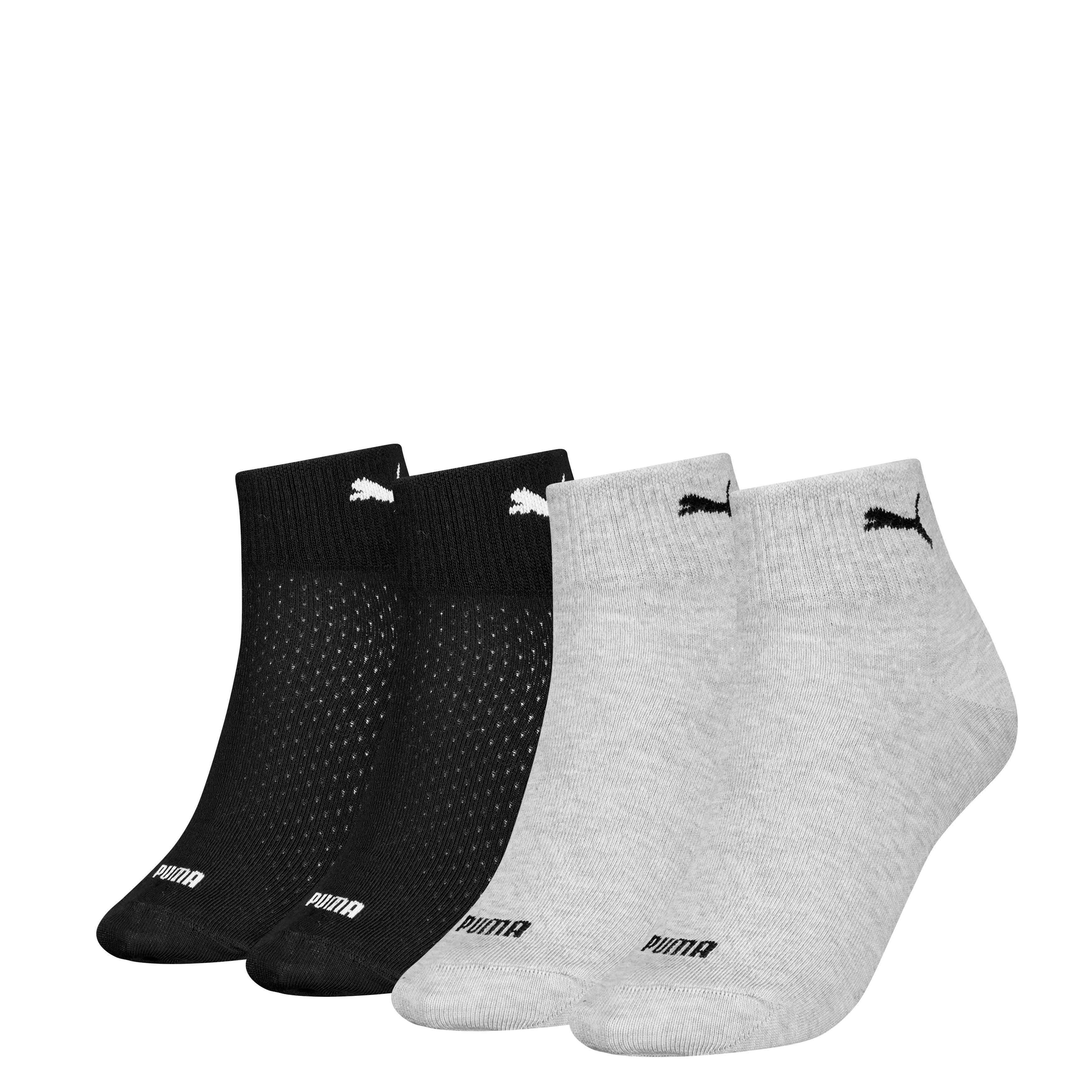 PUMA Kurzsocken PUMA WOMEN QUARTER 4P ECOM (4 Paar) mit atmungsaktivem Mate günstig online kaufen