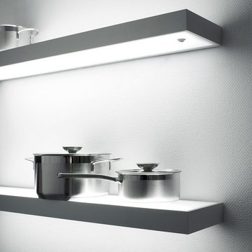 SO-TECH® LED Unterbauleuchte Leuchtregal Dallas Edelstahloptik - "Design trifft auf Funktion"