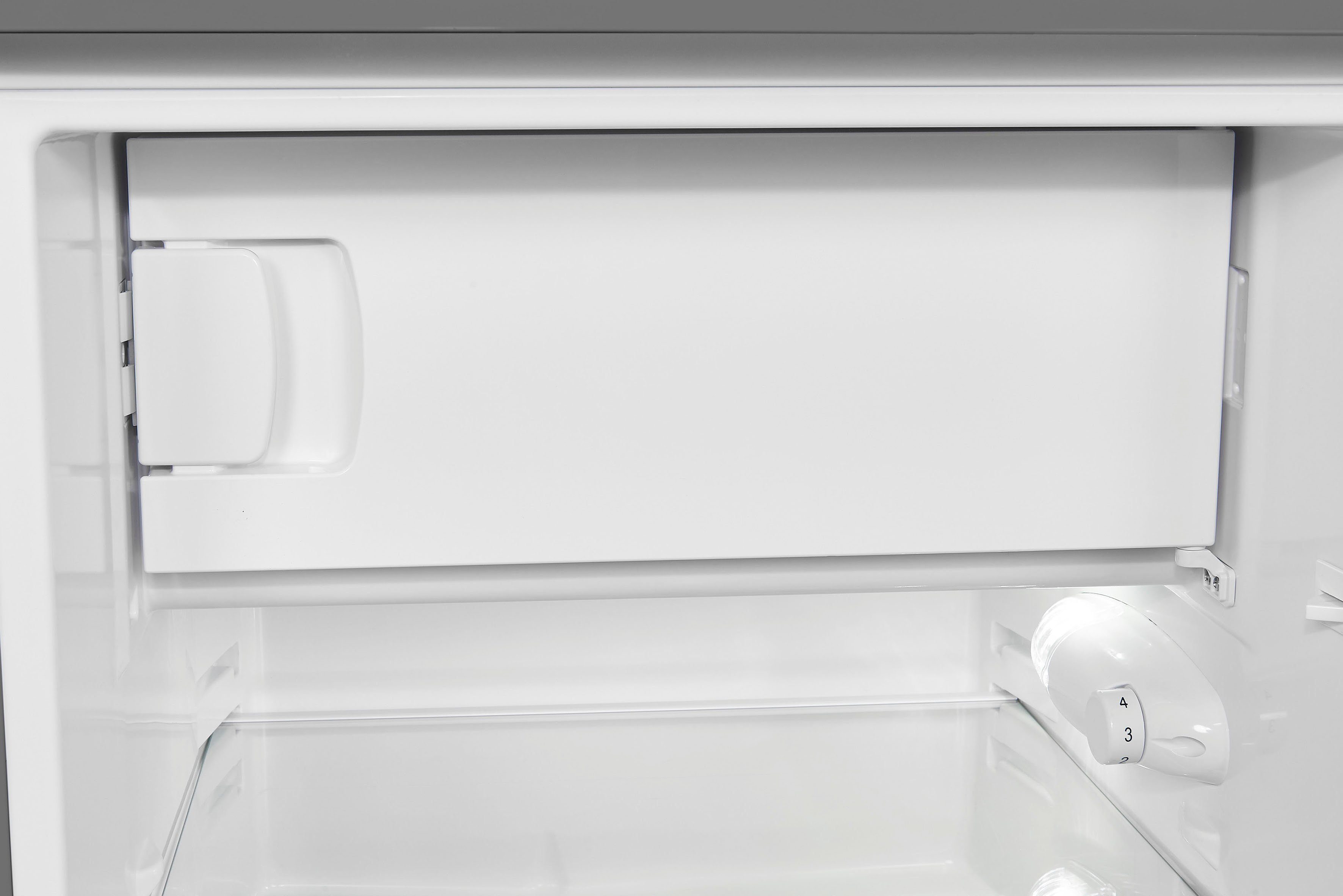 edelstahl Kühlschrank hoch, exquisit 60,0 optik inoxlook, cm 85,0 breit KS18-4-H-170E cm
