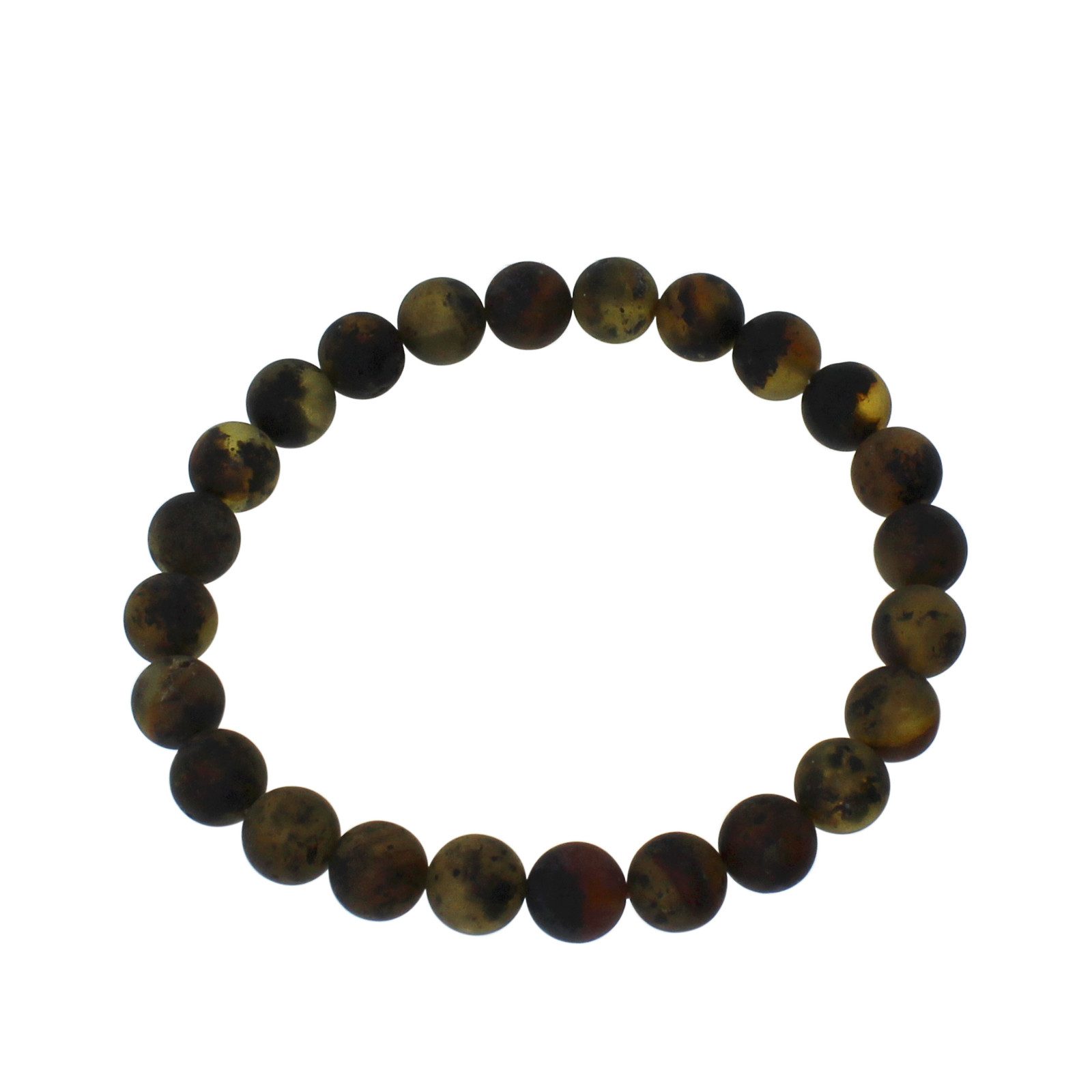 OSTSEE-SCHMUCK Armband Ostsee-Schmuck Armband Kugel 8 mm Armband Kugel 8 mm