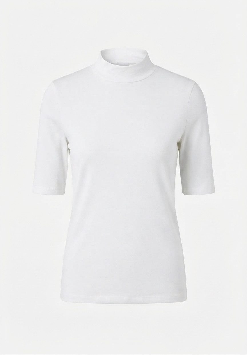 Seidel Moden Stehkragenshirt im hüftlangen Schnitt, MADE IN GERMANY