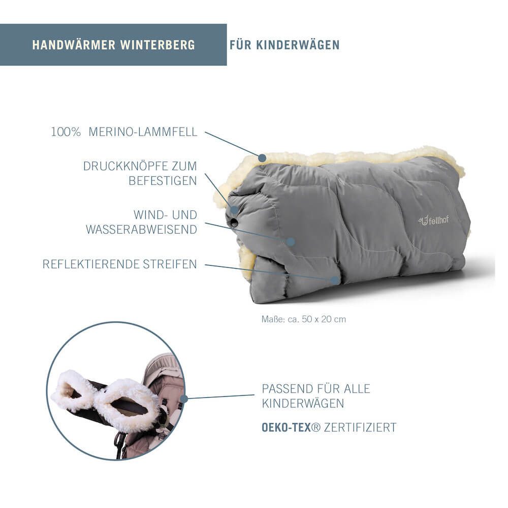 Fellhof Kinderwagen-Handwärmer Kinderwagen-Handwärmer Winterberg