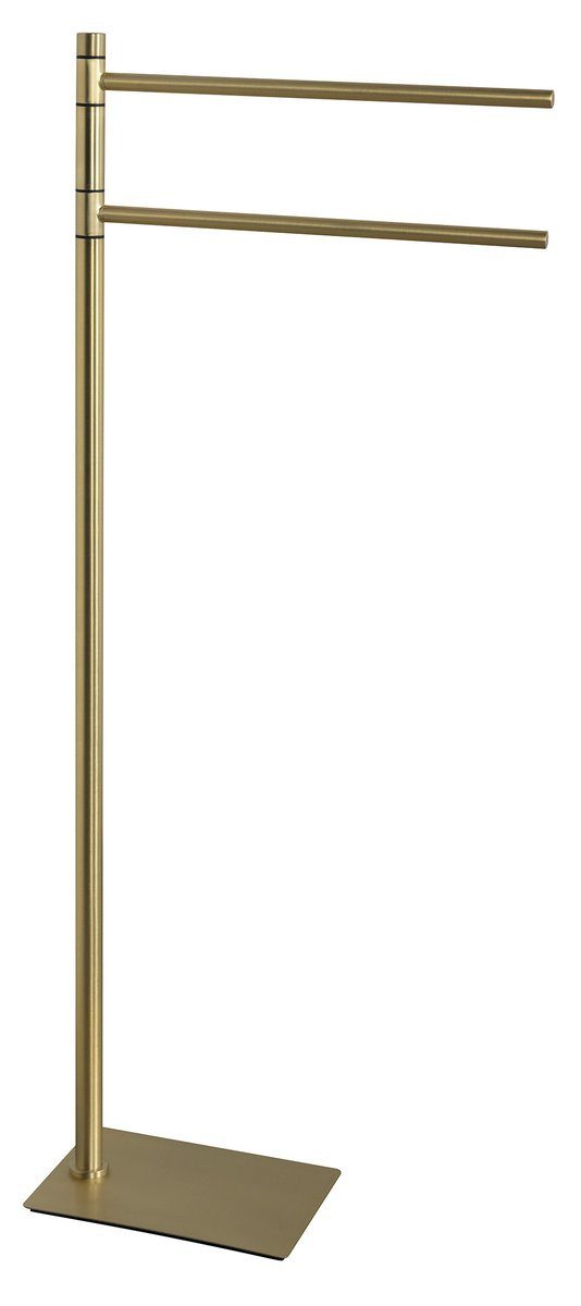 Gedy Handtuchhalter TRILLY Ständer mit Handtuchhalter, eckig, Gold matt, Gedy-TR3188