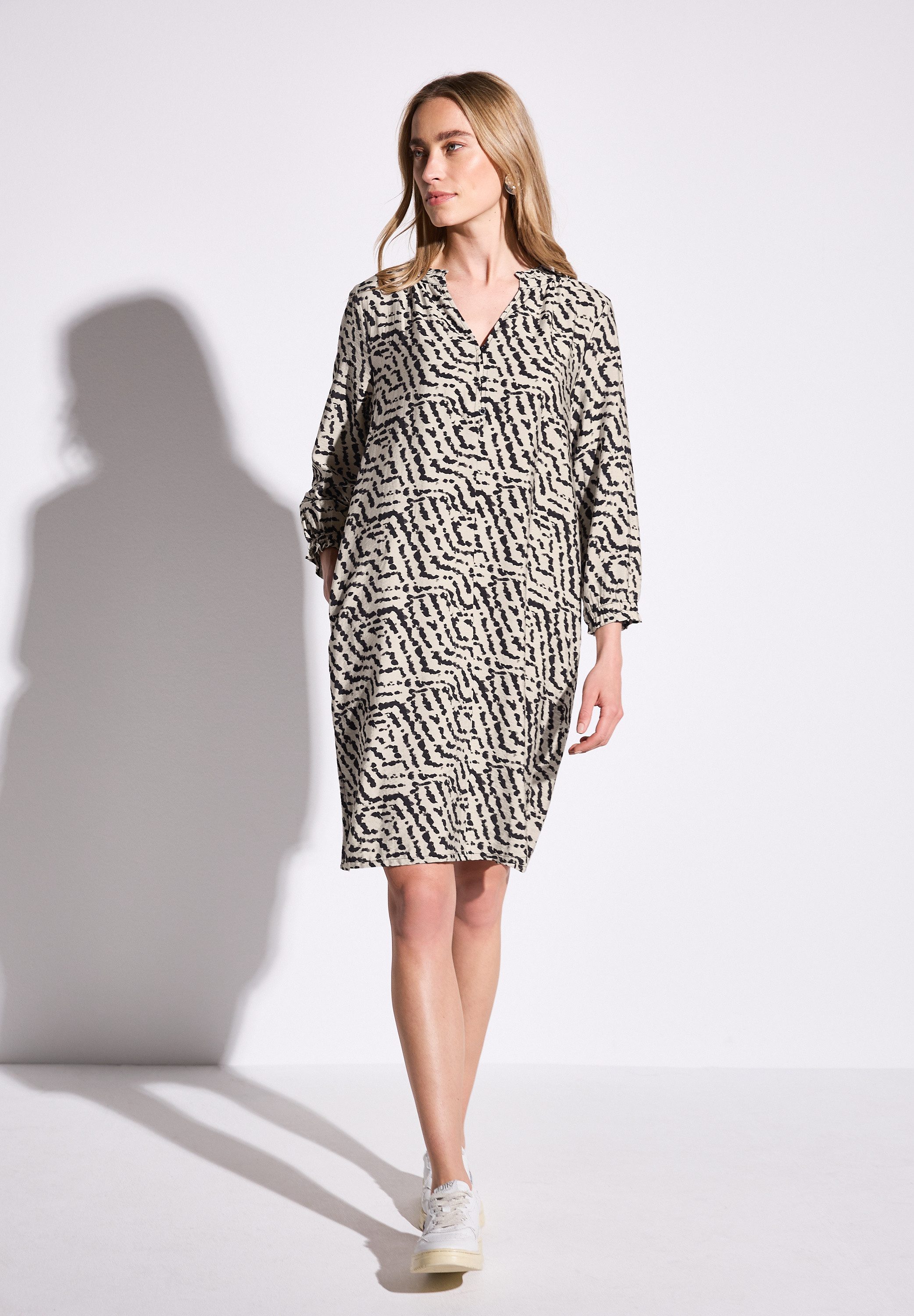 STREET ONE Blusenkleid knielang günstig online kaufen