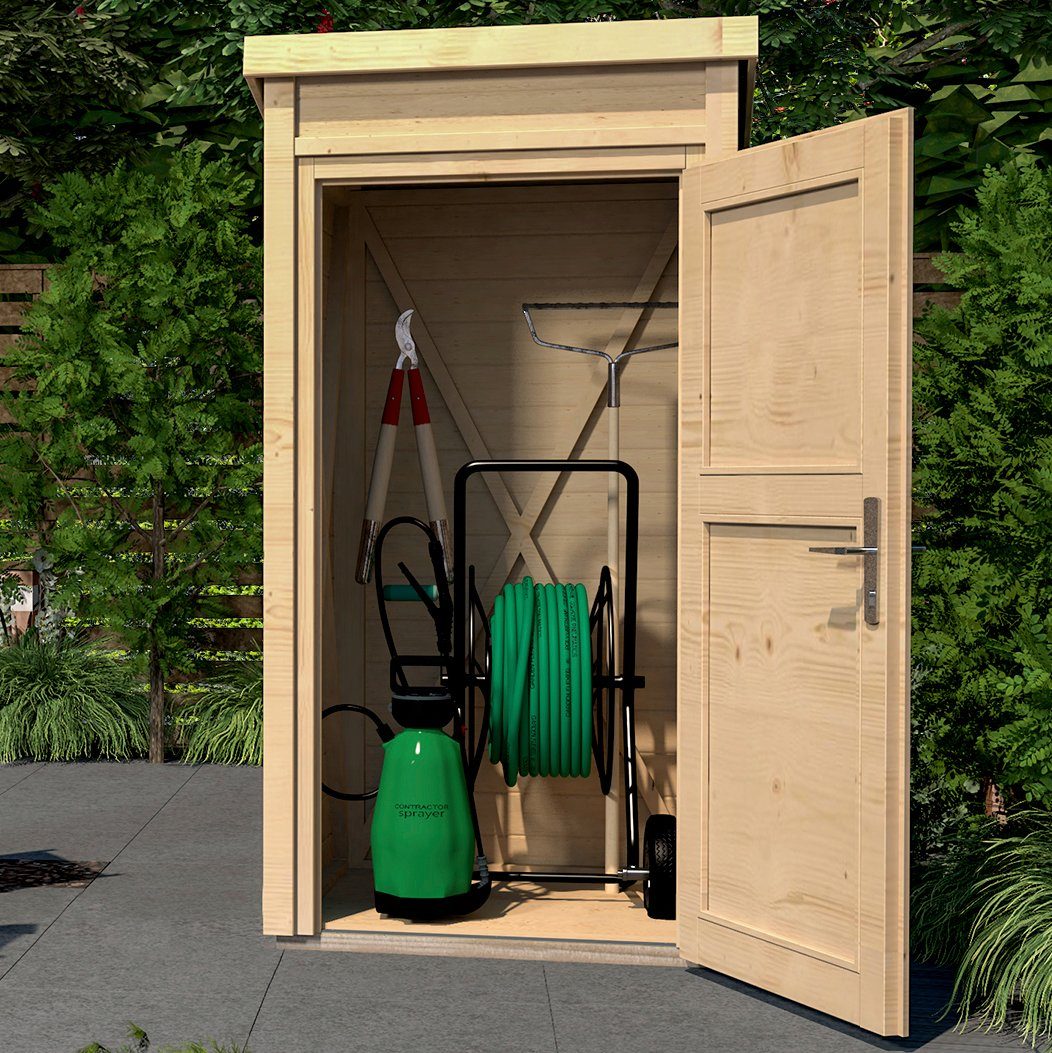 weka Garten-Geräteschrank, BxT: 97x100 cm, BxTxH: 97x100x200,5 cm