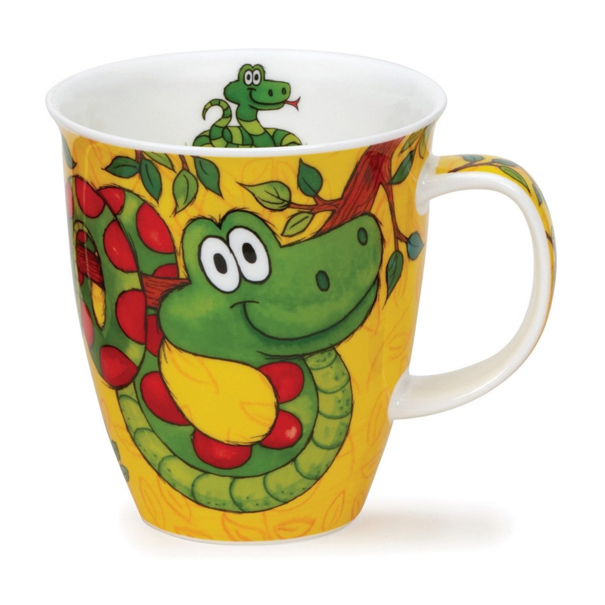Dunoon Tasse Snake Schlange Nevis 0,4 l Fine Bone China Porzellan, 1-tlg.