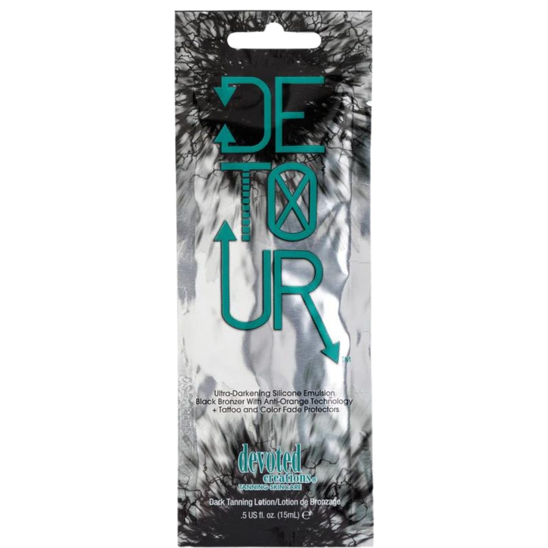 Devoted Creations Selbstbräunungslotion Devoted Creations Detour Tanning Bronzer 15 ml, Dunkle Bronzerformel für einen intensiven Bräunungston