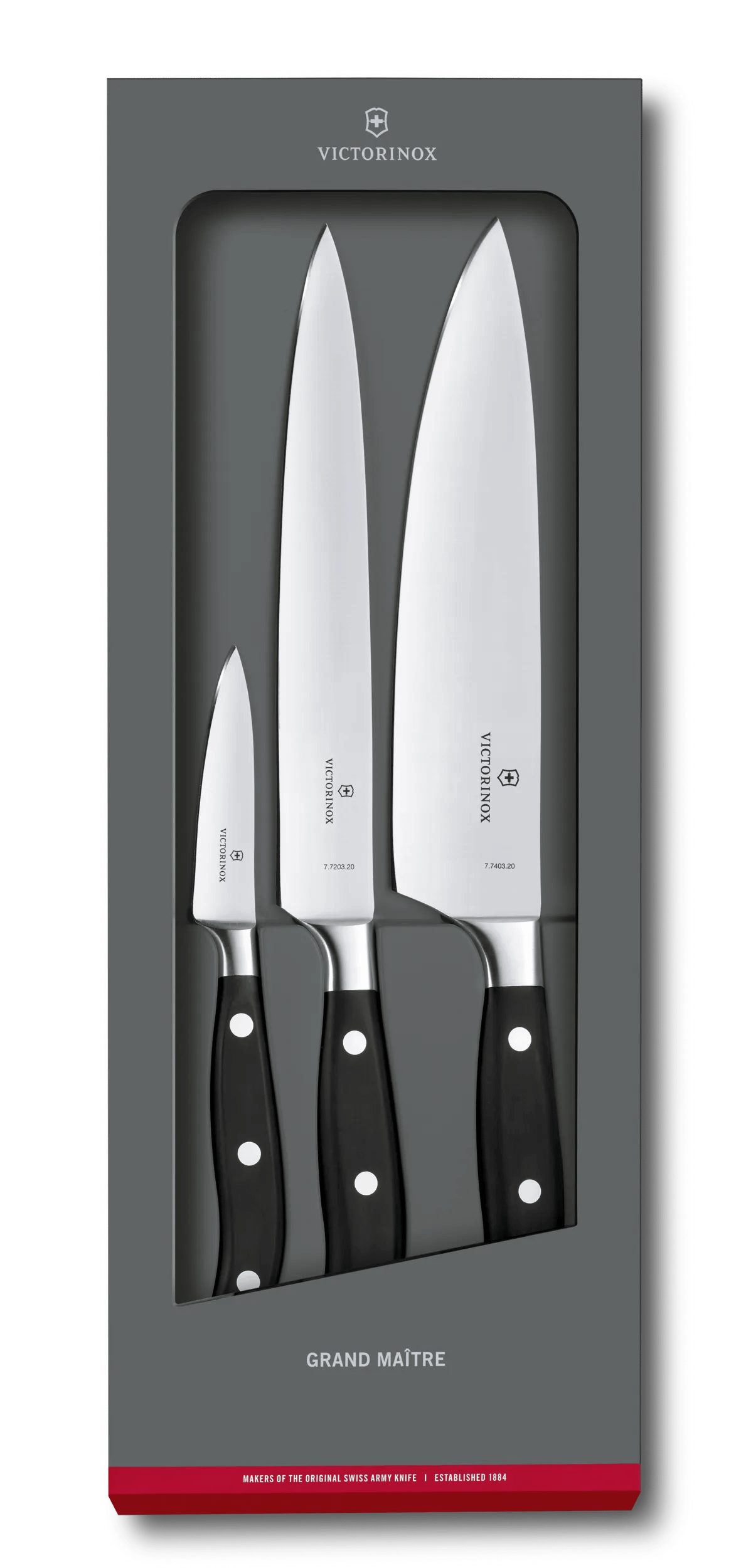 Victorinox Kochmesser Victorinox Grand Maître Kochmesser-Set, 3-teilig