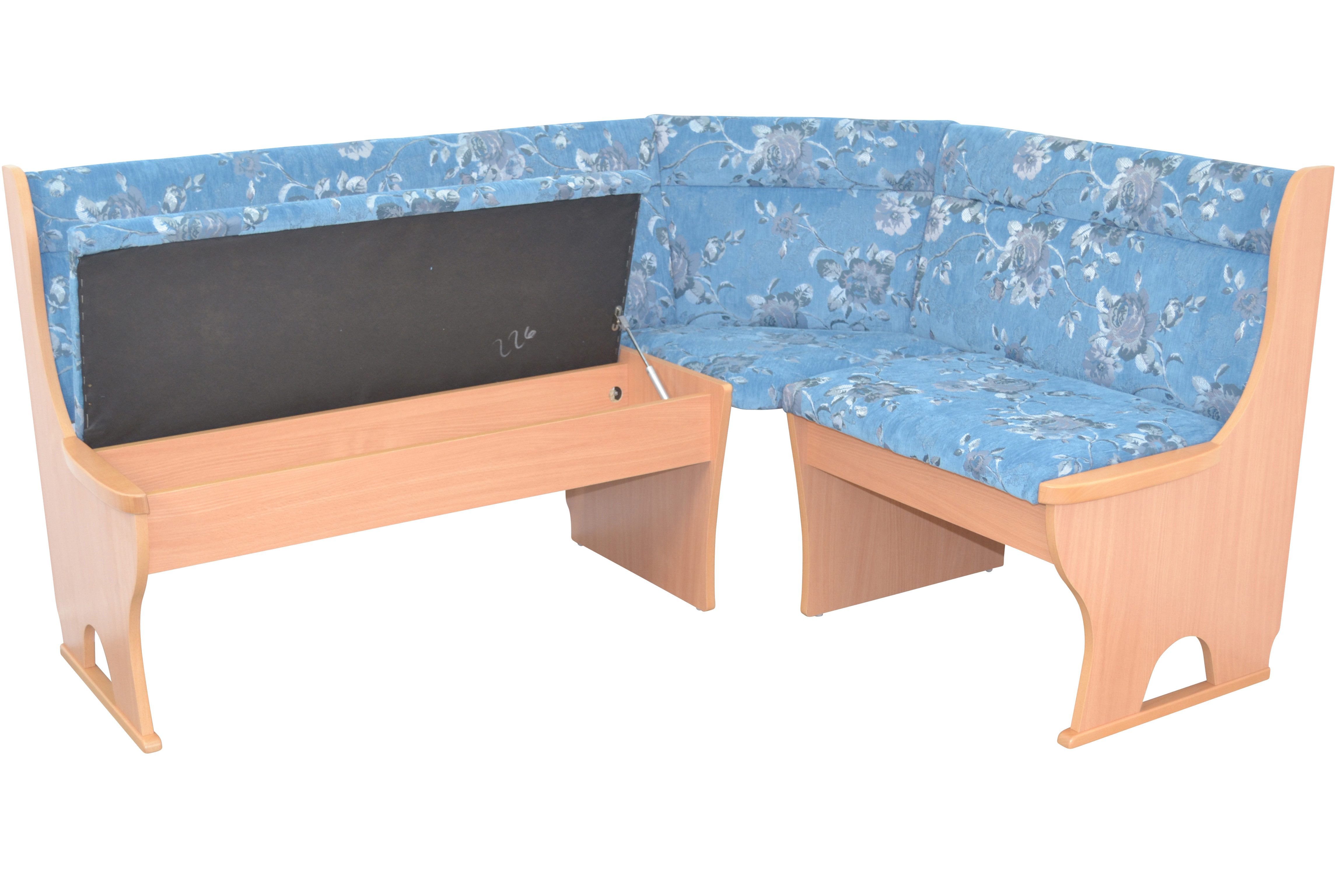 moebel-direkt-online Eckbank Madrid (SChenkelmaß 125x165 cm)