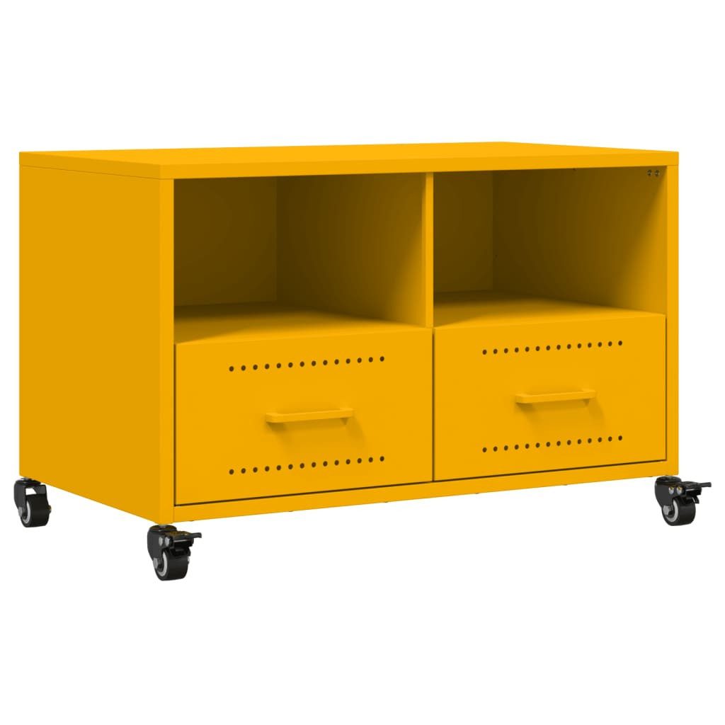 vidaXL TV-Schrank TV-Schrank Senfgelb 68x39x43,5 cm günstig online kaufen