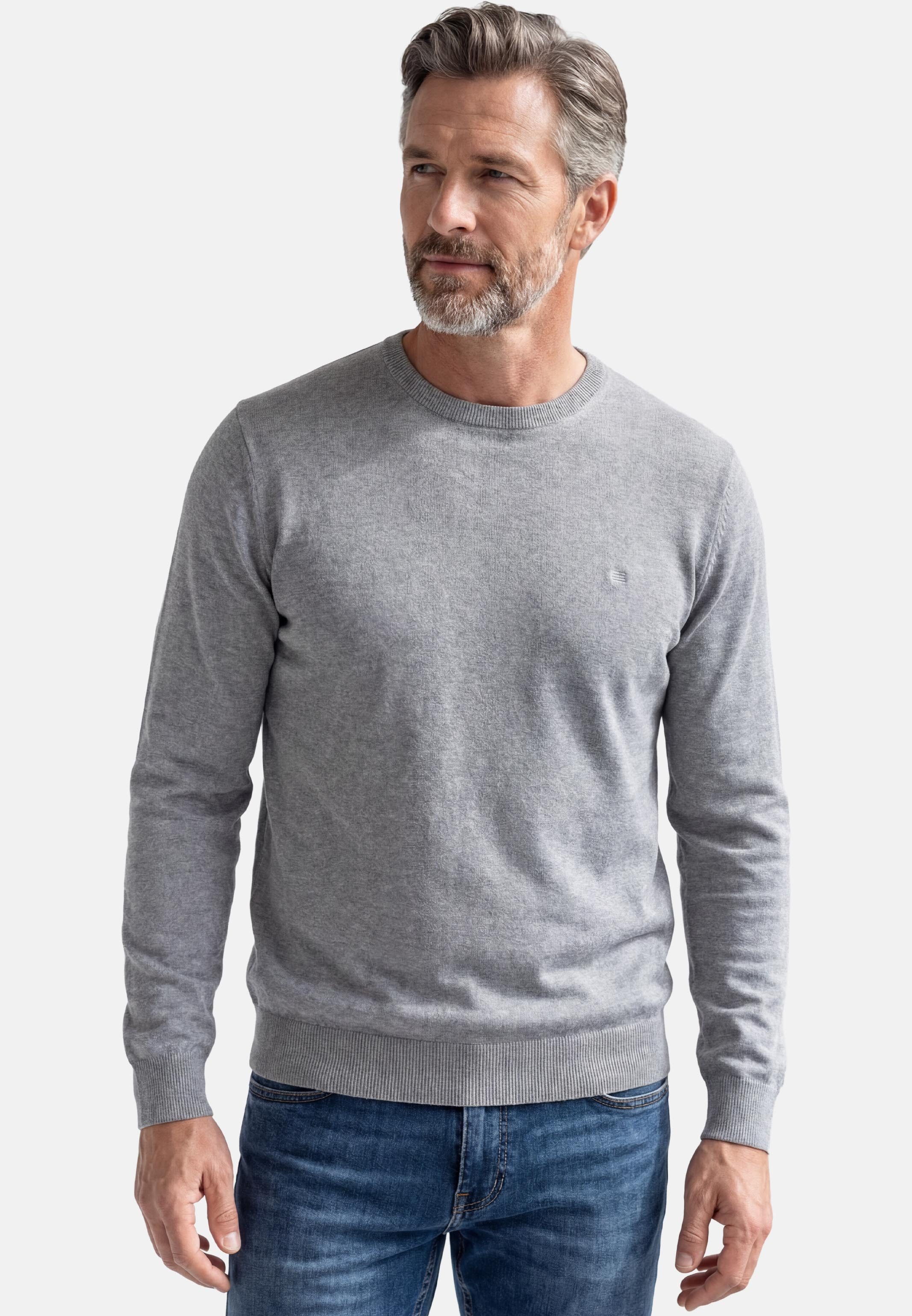 Rundhalspullover Basic