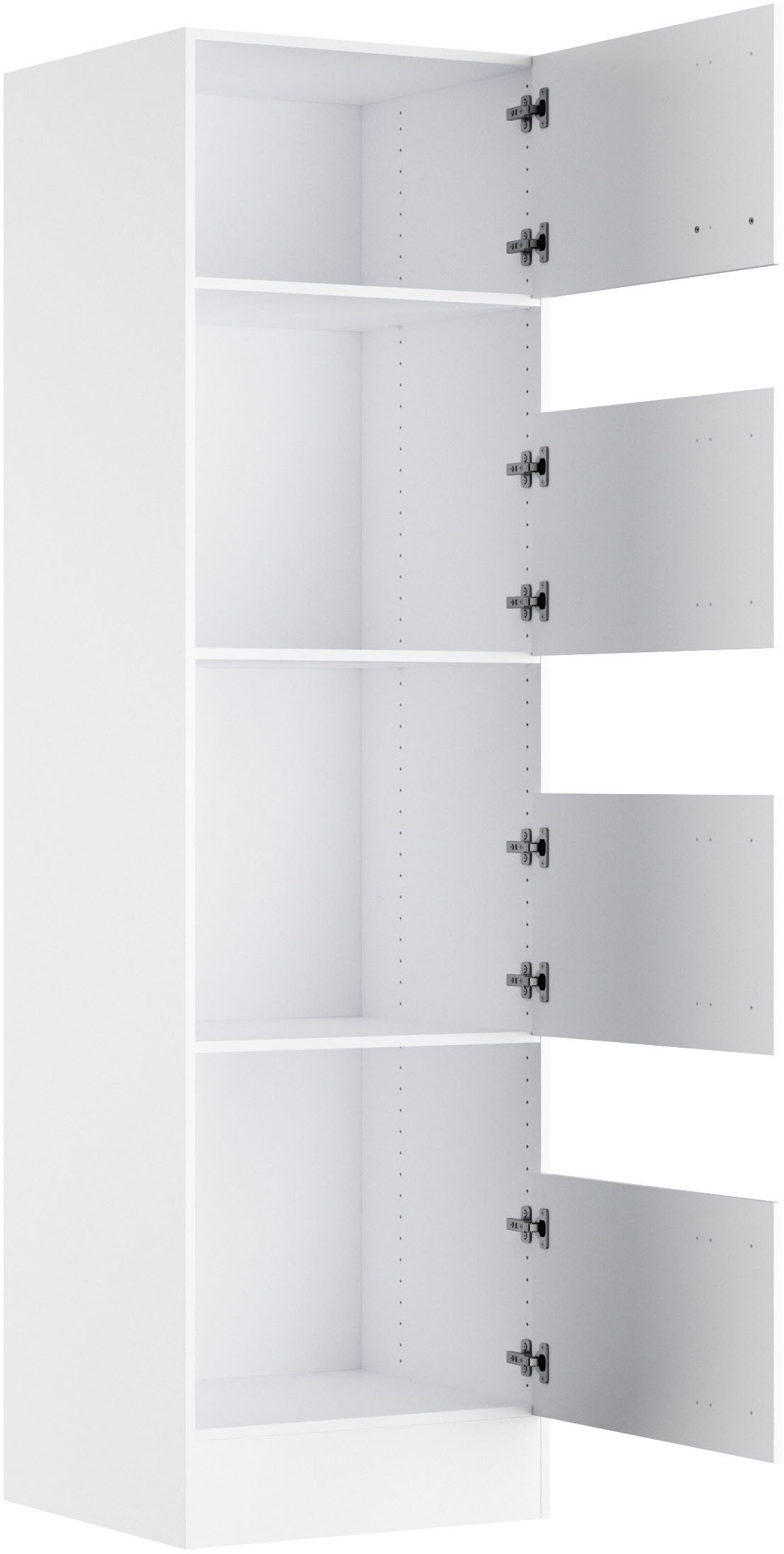 OPTIFIT Hochschrank OPTImulti Breite 60 cm, mit 4 Türen, einfache Wäschesortierung