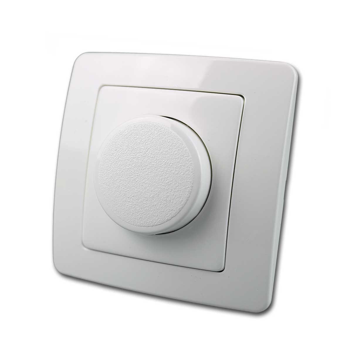 TEM Drehdimmer EKONOMIK LED Dimmer, weiß, 250V~/10A, UP, 0W-100W
