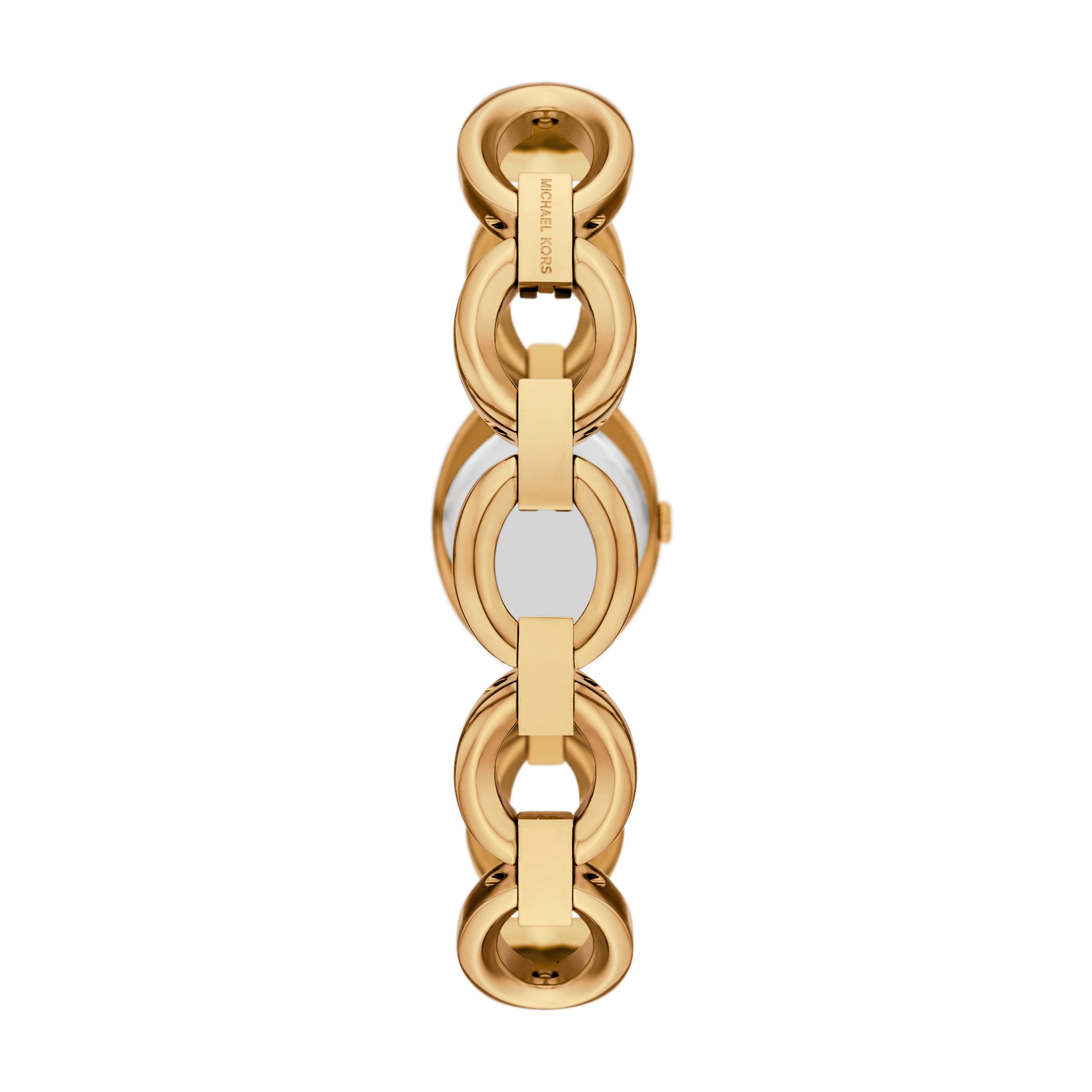 MICHAEL KORS Quarzuhr MAUDE MK4957, Armbanduhr, Damenuhr, Edelstahlarmband, analog