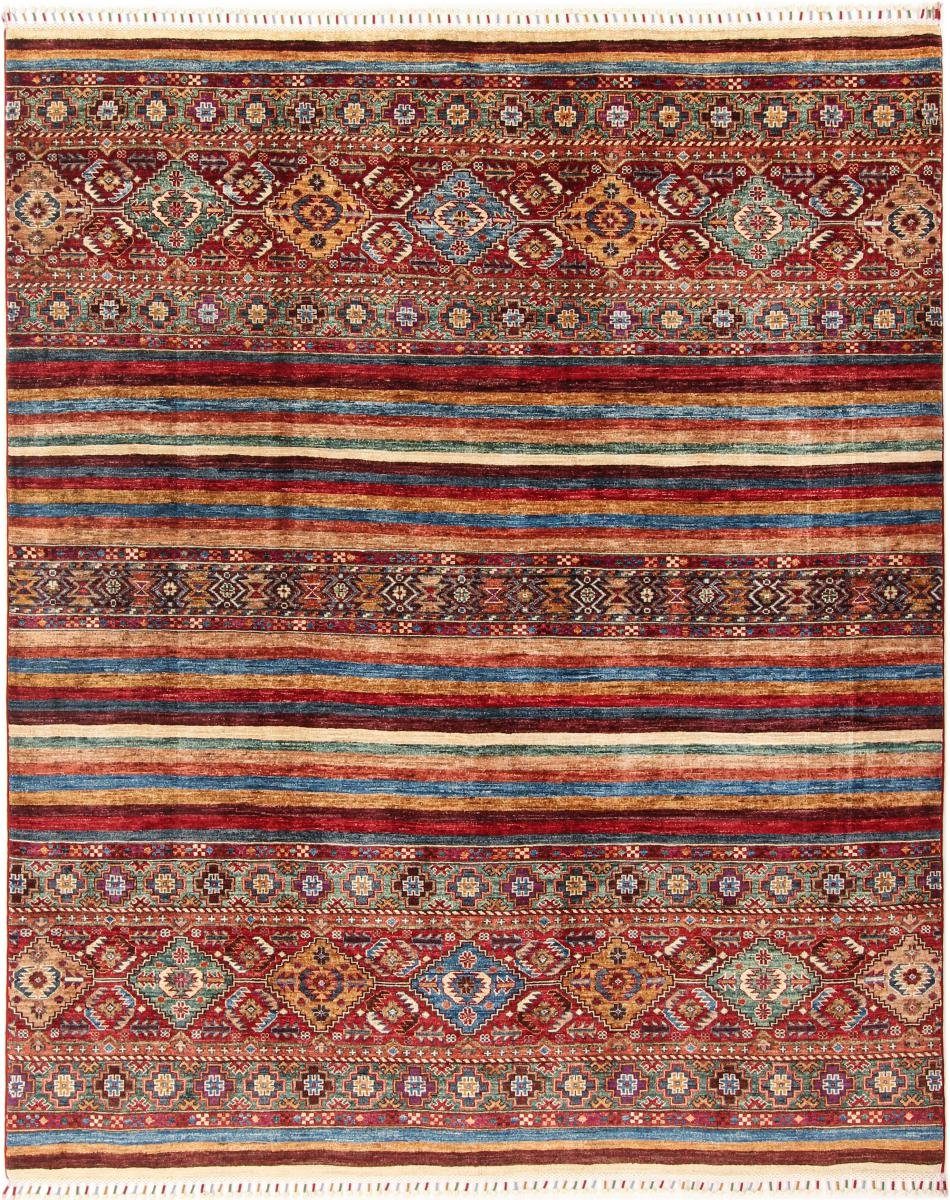 Orientteppich Arijana Shaal 198x239 Handgeknüpfter Orientteppich, Nain Trading, rechteckig, Höhe: 5 mm