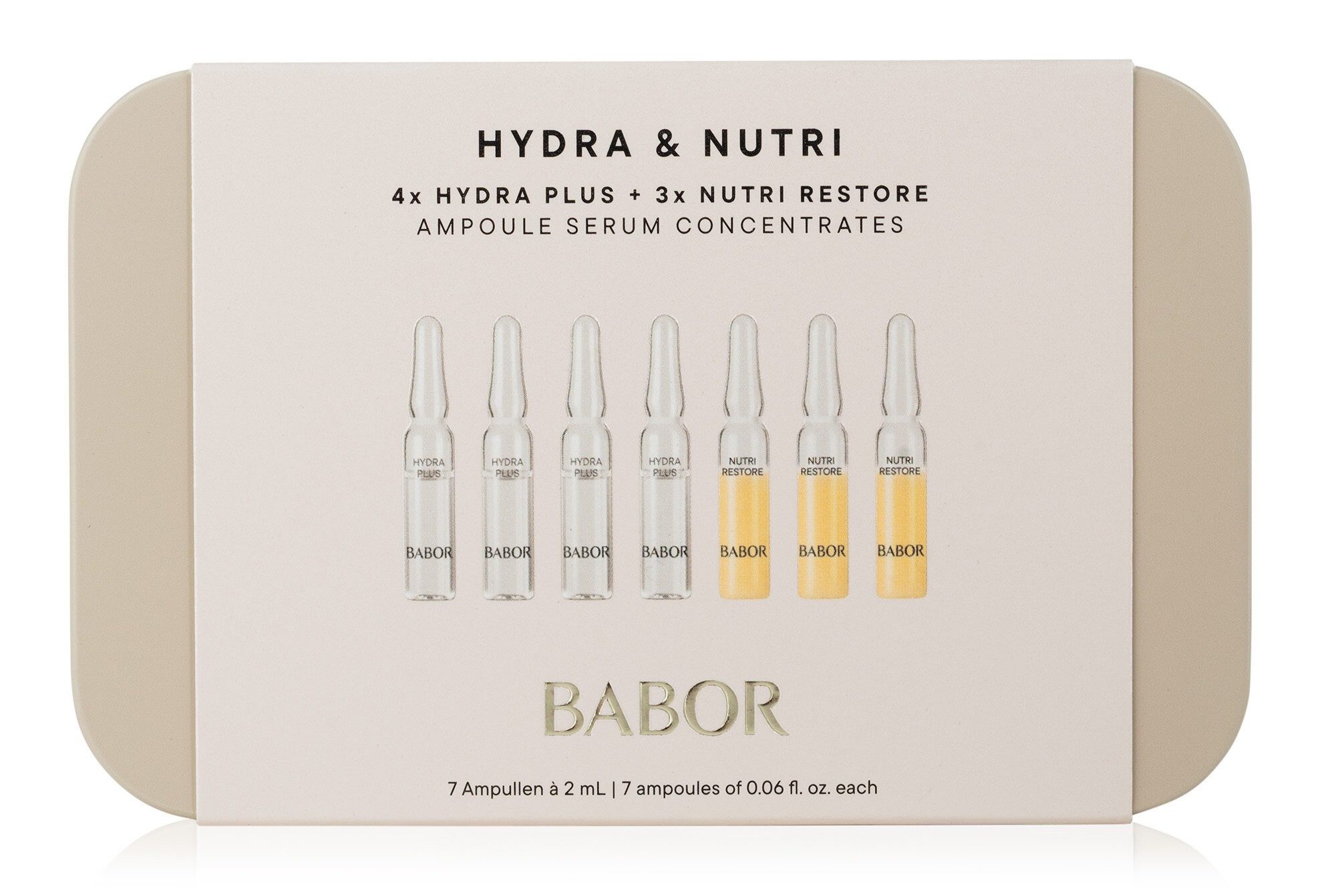 Babor Gesichtspflege-Set Hydra Care Geschenkset und Nutri-Ampullen-Serumkonzentrate