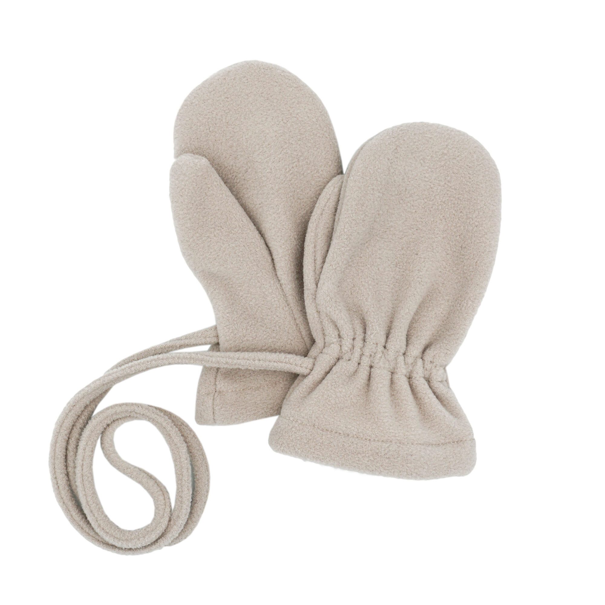MAXIMO Fäustlinge MINI-Fausthandschuhe, Daumen Fleece (2-St)