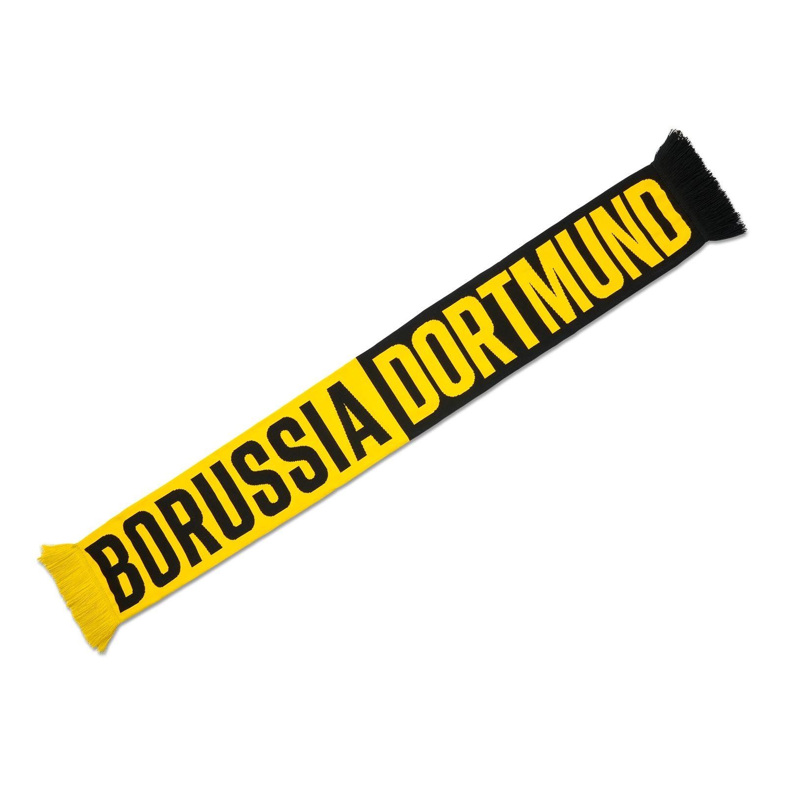 BVB Schal BVB-Schal Borussia Dortmund, (Packung, 1-St. Schal)